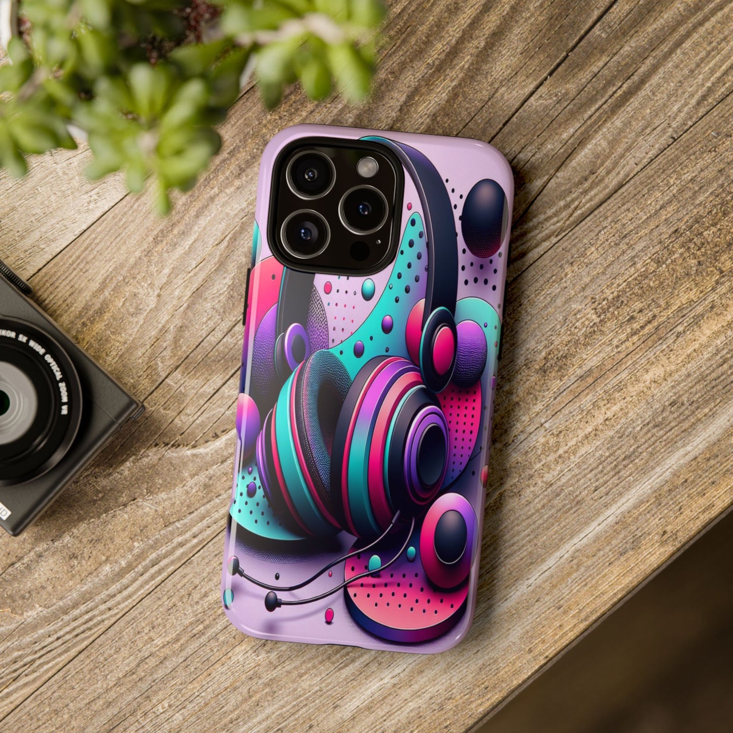 Rhythmic Echoes - Phone Case