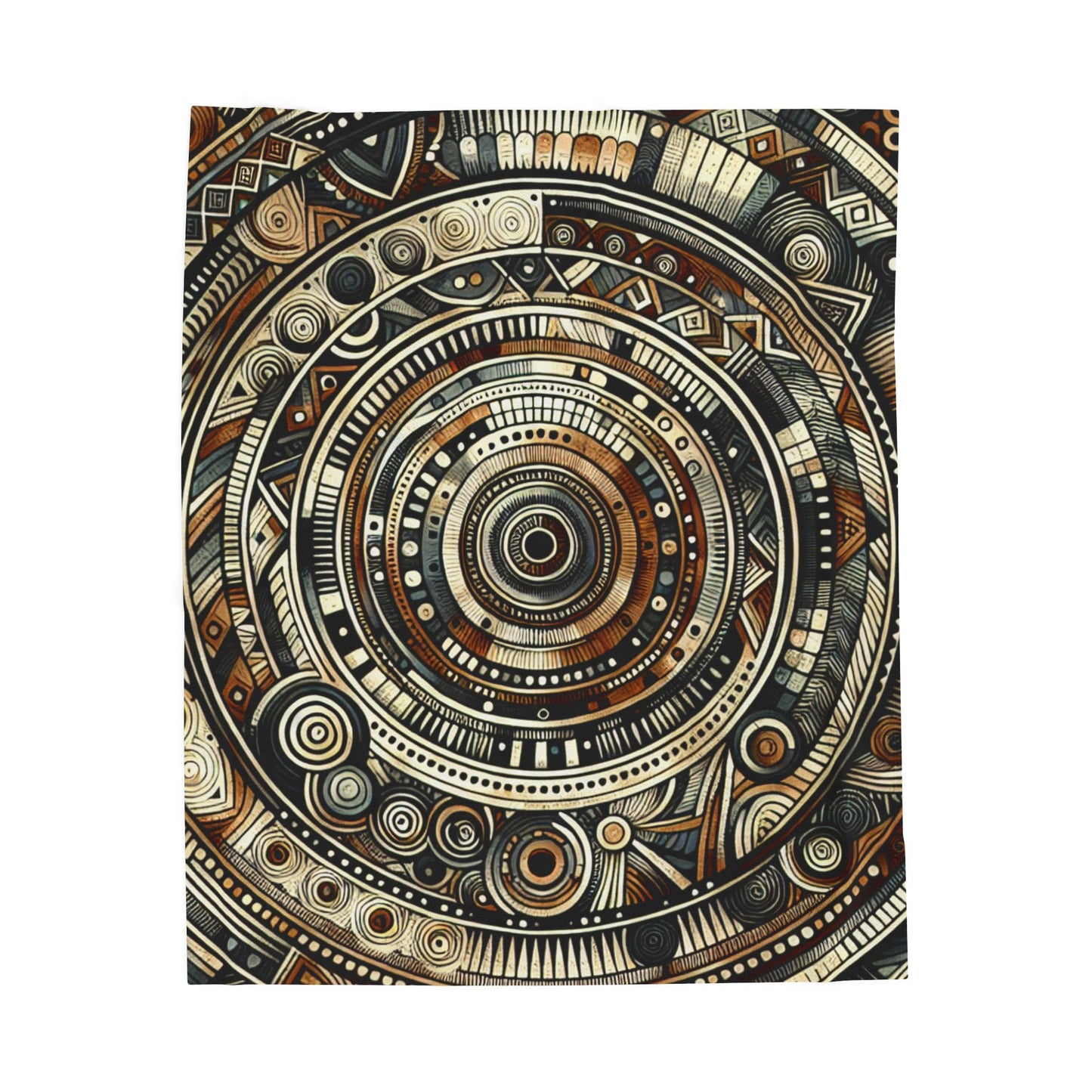 Circular Odyssey - Plush Blanket
