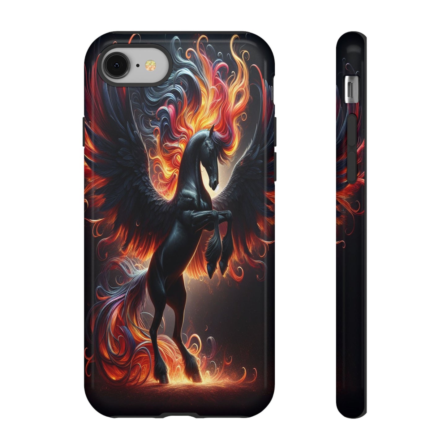 Custom ProtectiveWings of Fire and GraceIphone Case Compatible With Iphone 16 15 14 - Phone Cover