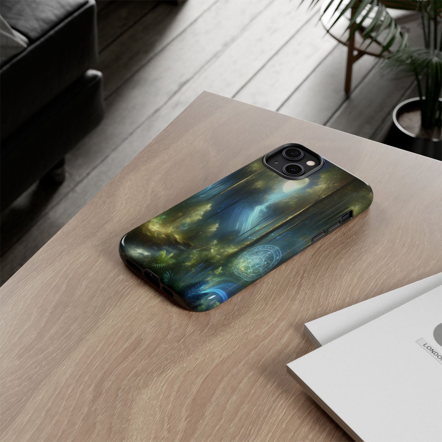 Mystical Forest Light - Phone Case