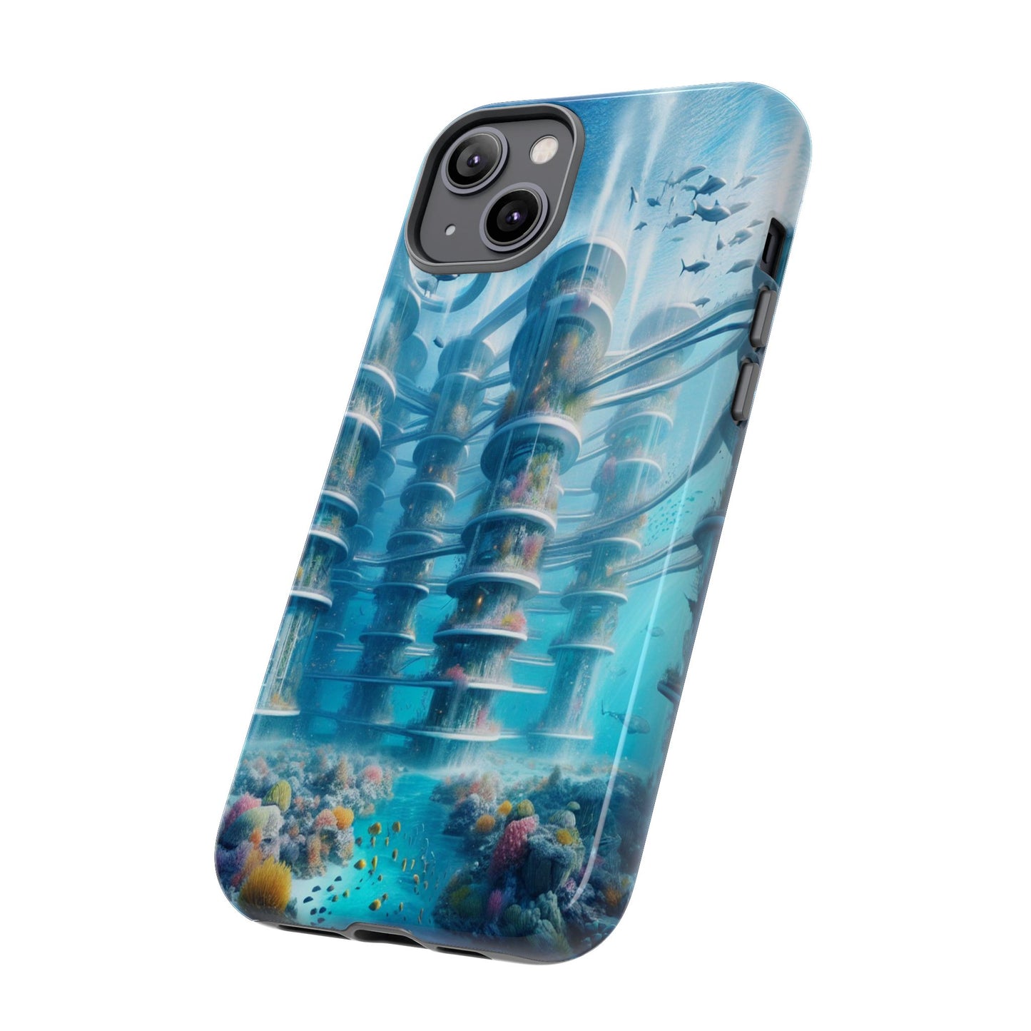 Custom ProtectiveUnderwater Oasis OdysseyIphone Case Compatible With Iphone 16 15 14 - Phone Cover
