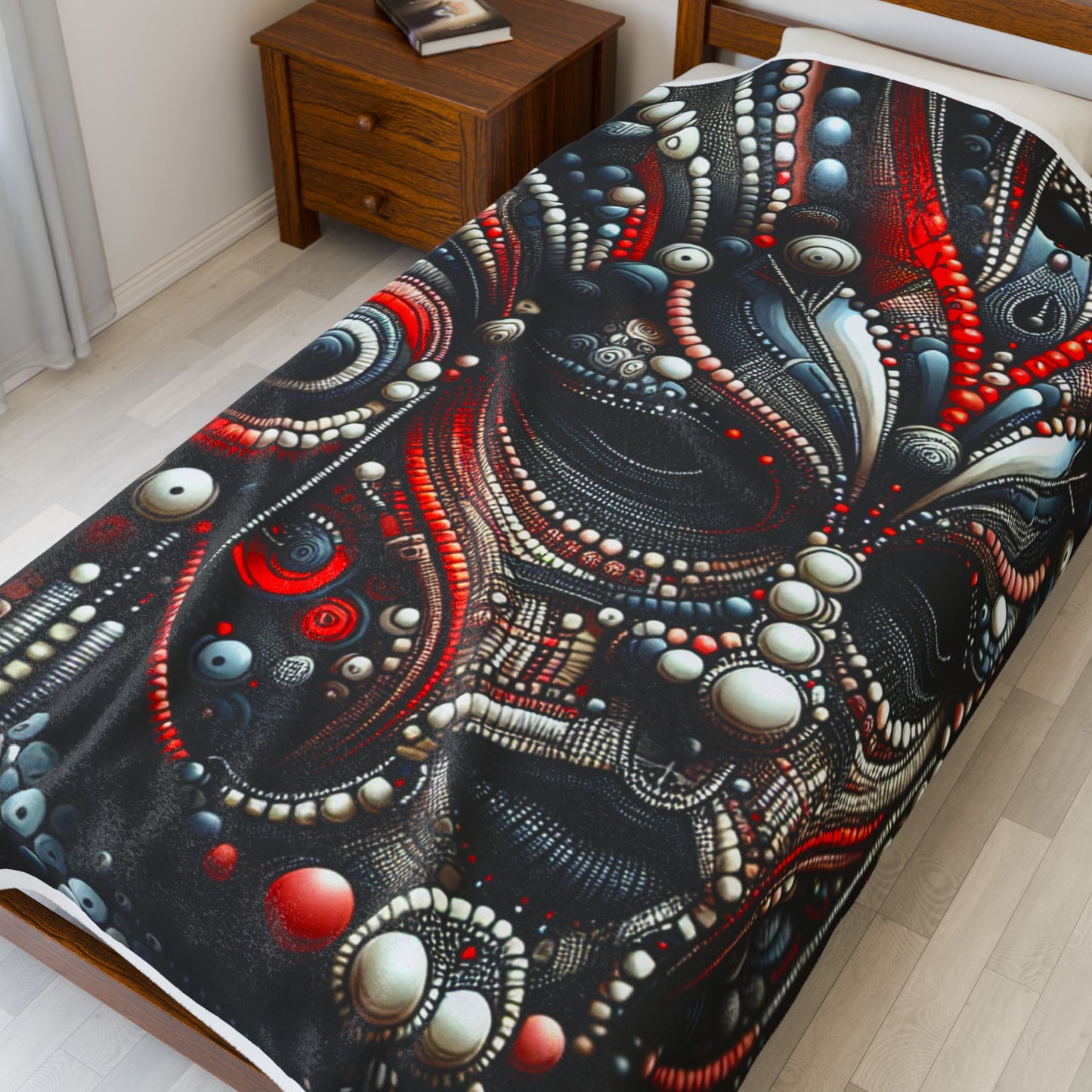 Mosaic of Intricate Dreams - Plush Blanket