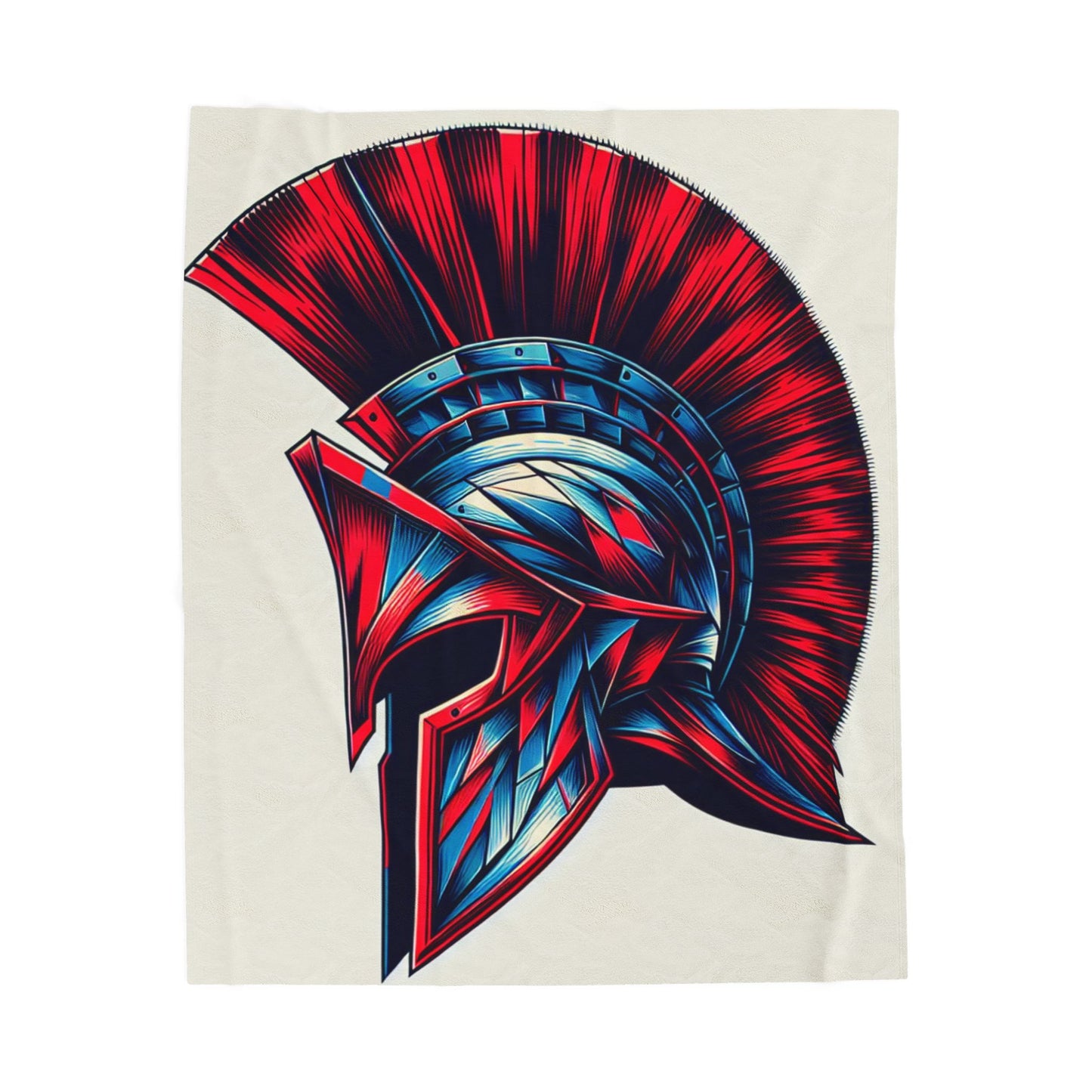 Warrior's Shield of Courage - Plush Blanket