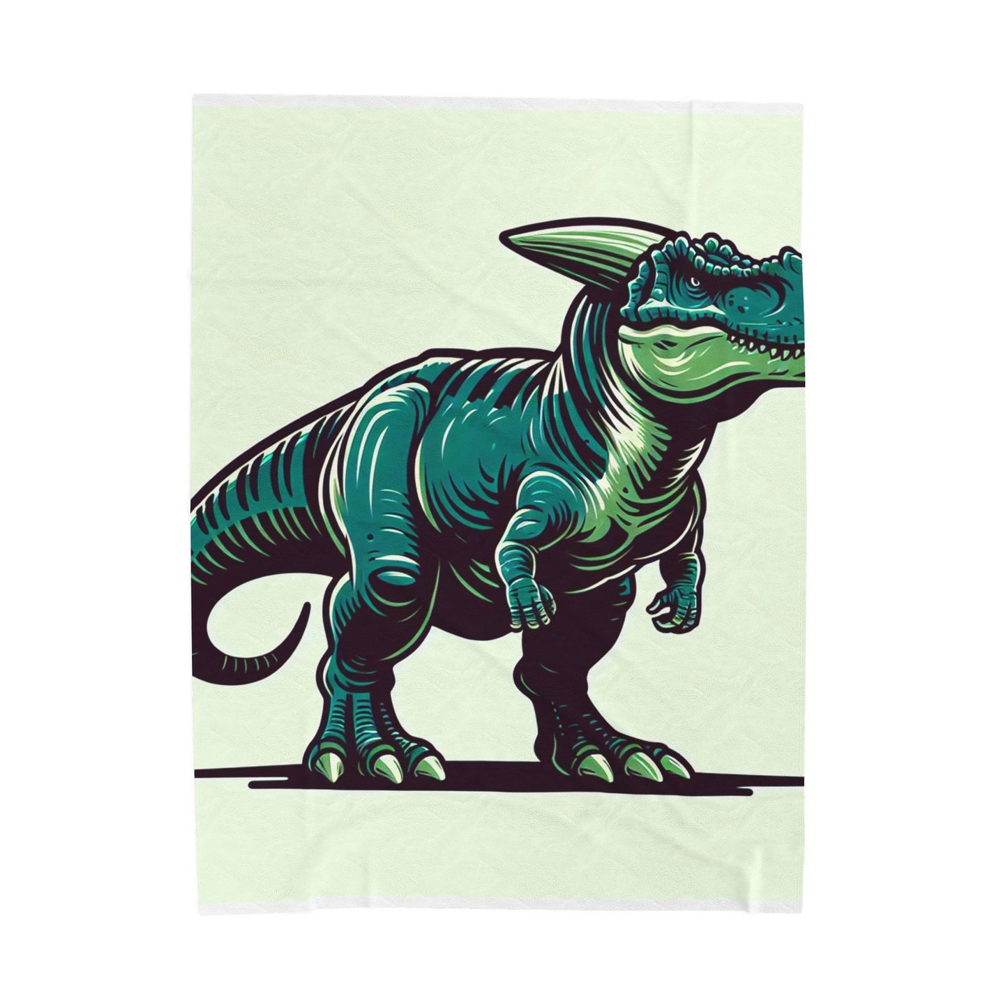 Prehistoric Stride- Plush Blanket