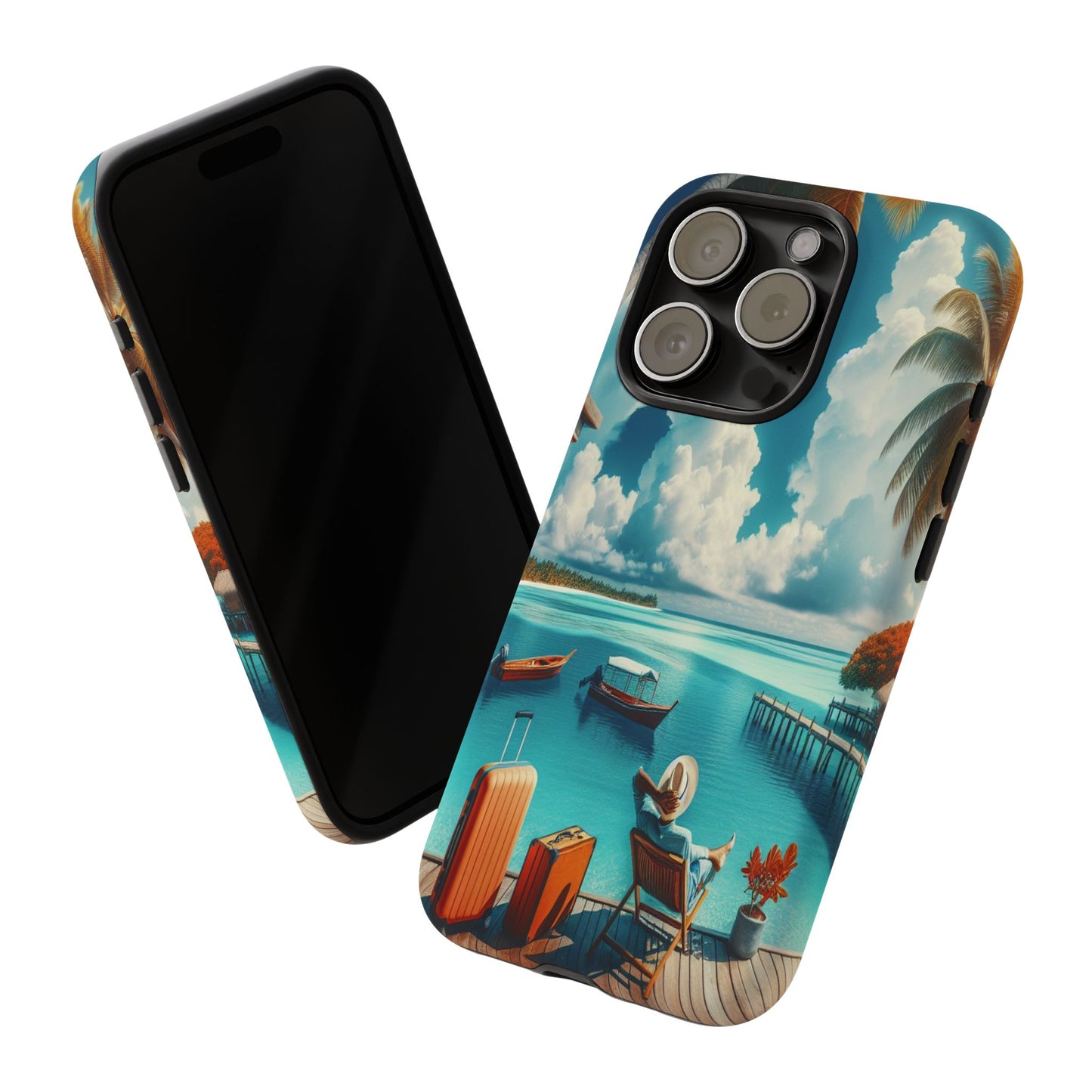 Island Escape Oasis - Phone Case