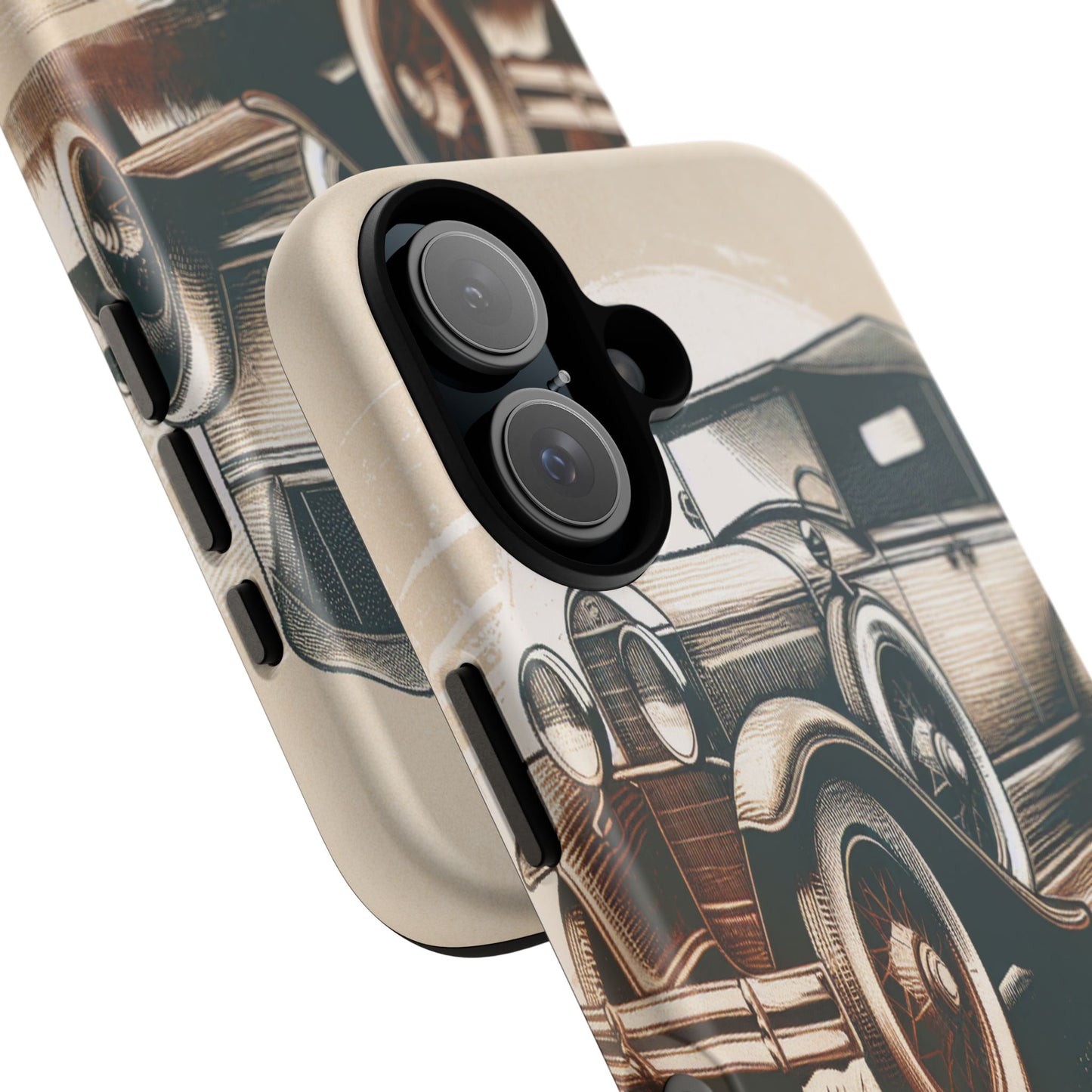 Vintage Wheels in Motion - Phone Case