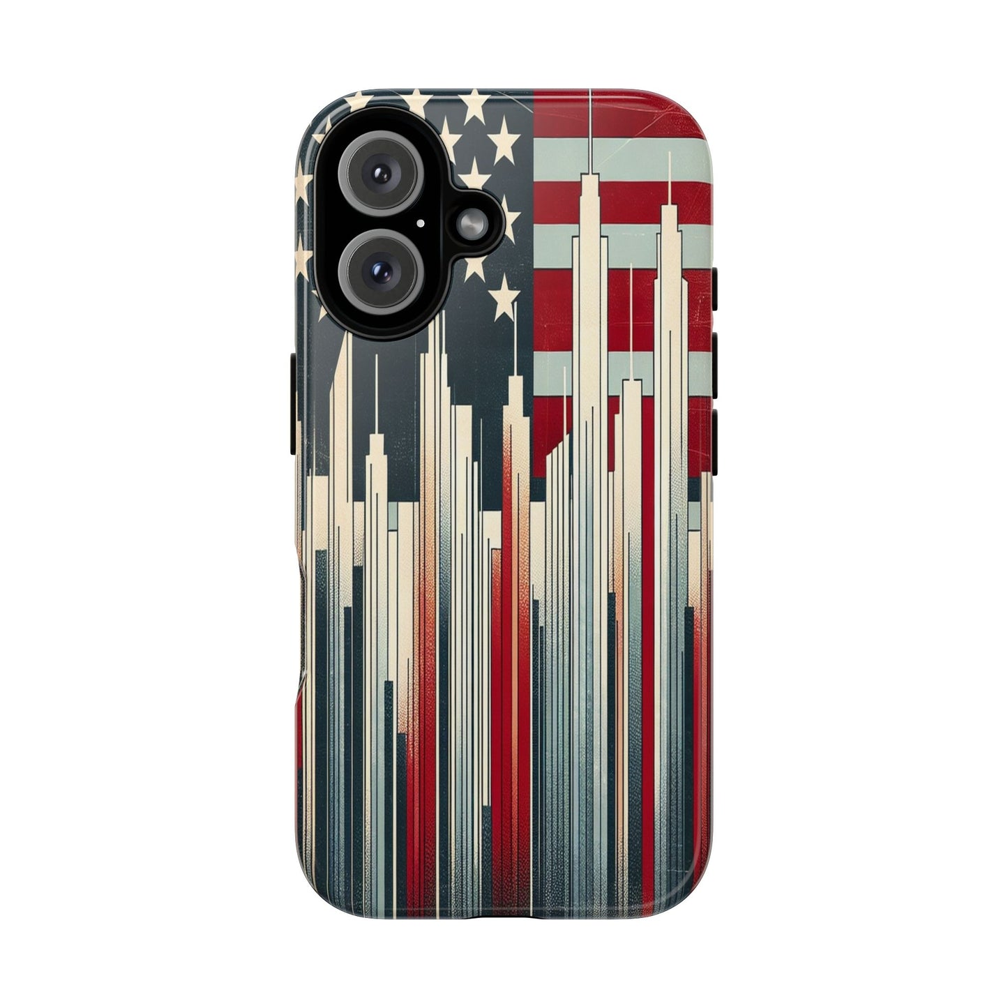 Skyline and Stars Unite - Phone Case
