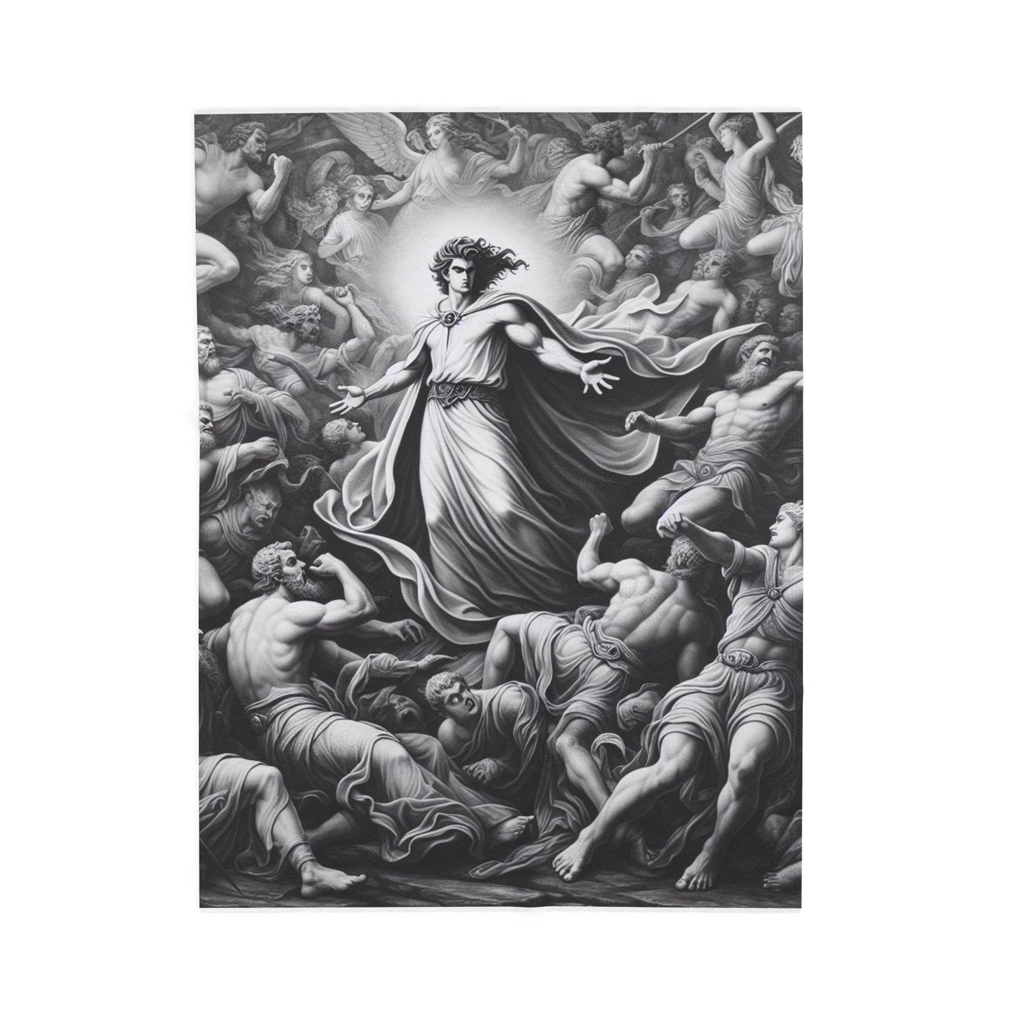 Odyssey of the Olympians - Plush Blanket