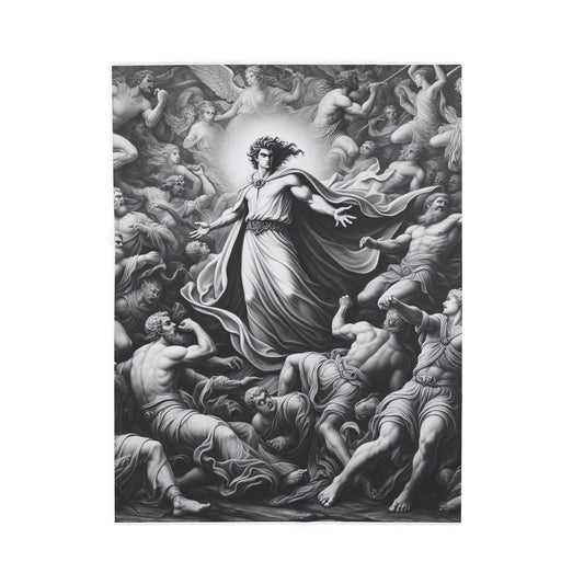 Odyssey of the Olympians - Plush Blanket