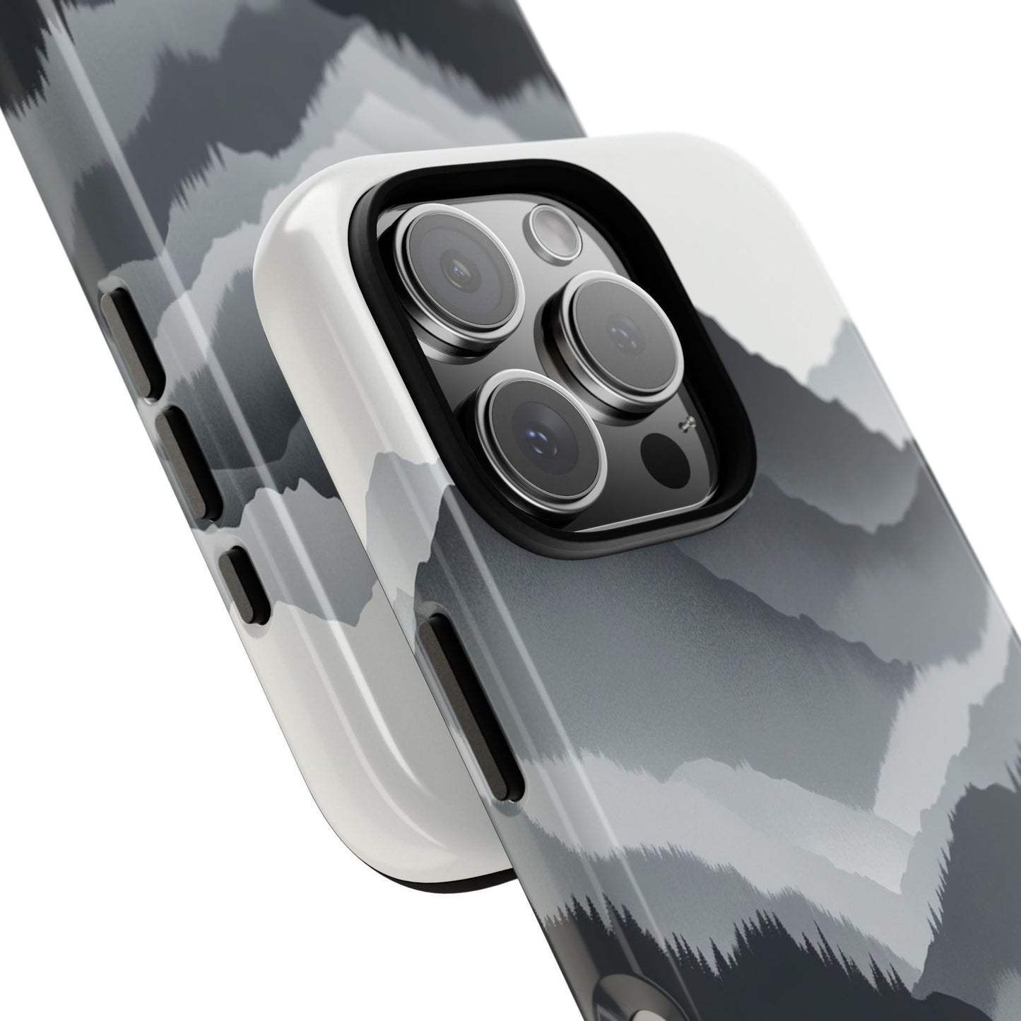 Layers of Misty Peaks - Phone Case