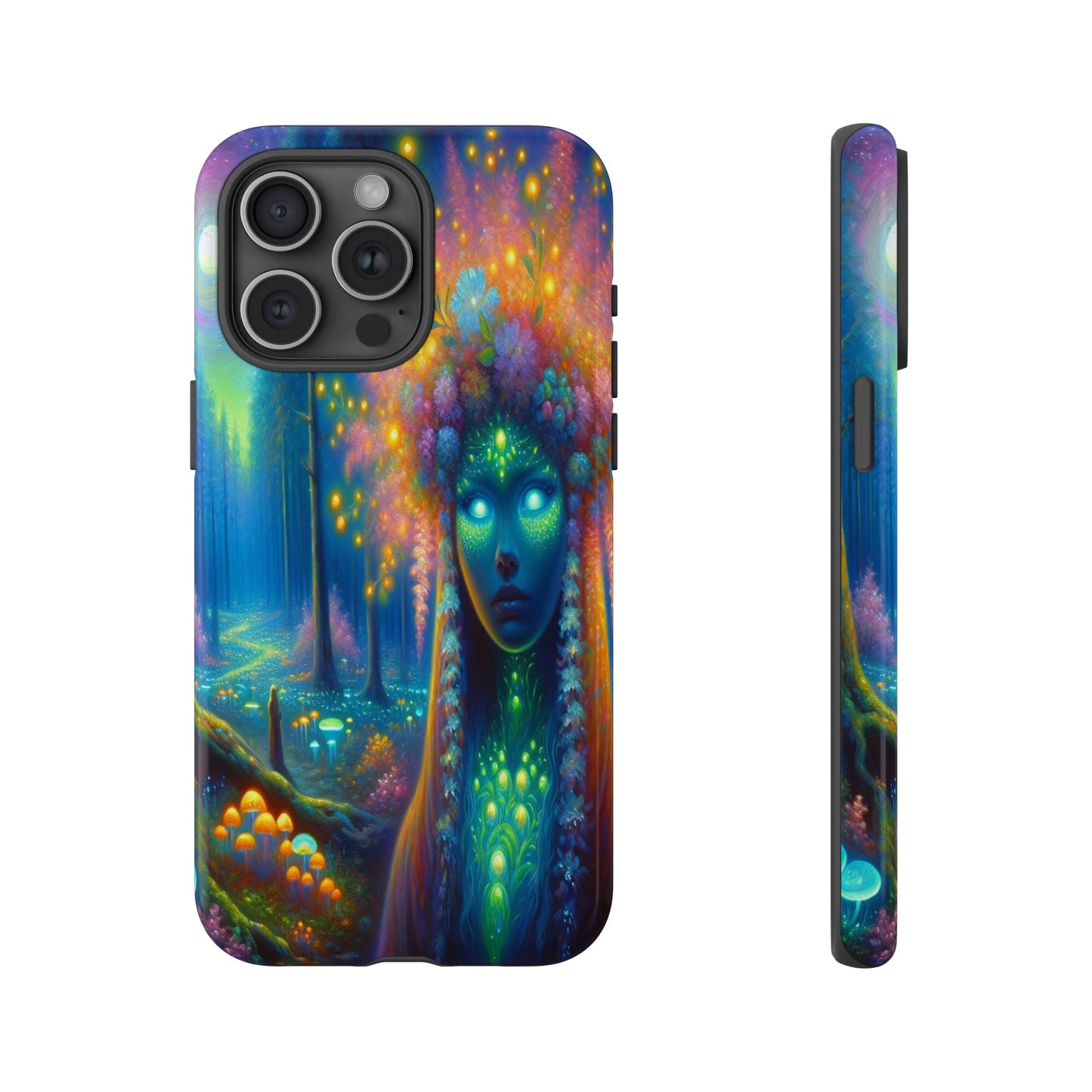 Forest of Mystical Lights - Phone Case