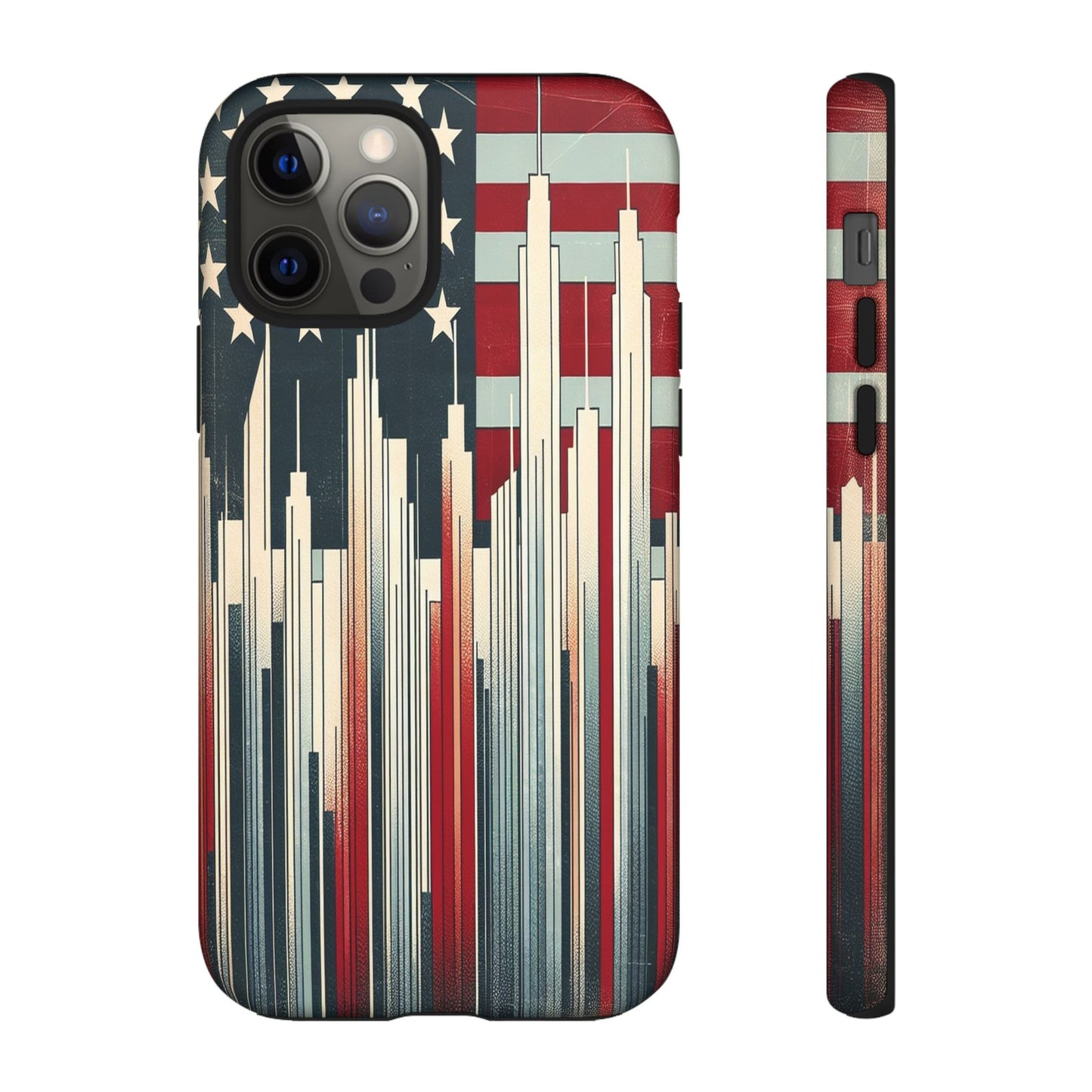 Skyline and Stars Unite - Phone Case