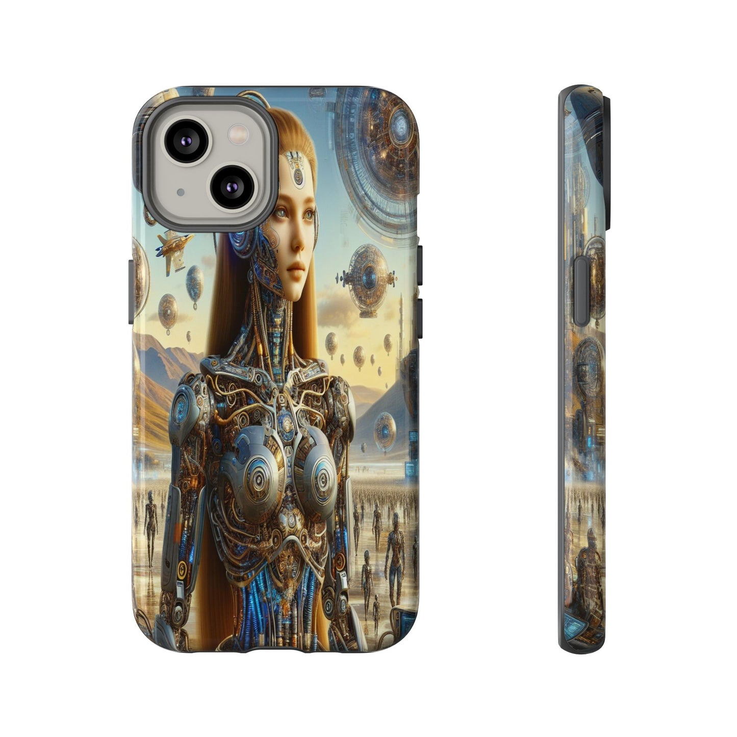 Futuristic Realm of Technology - Phone Case