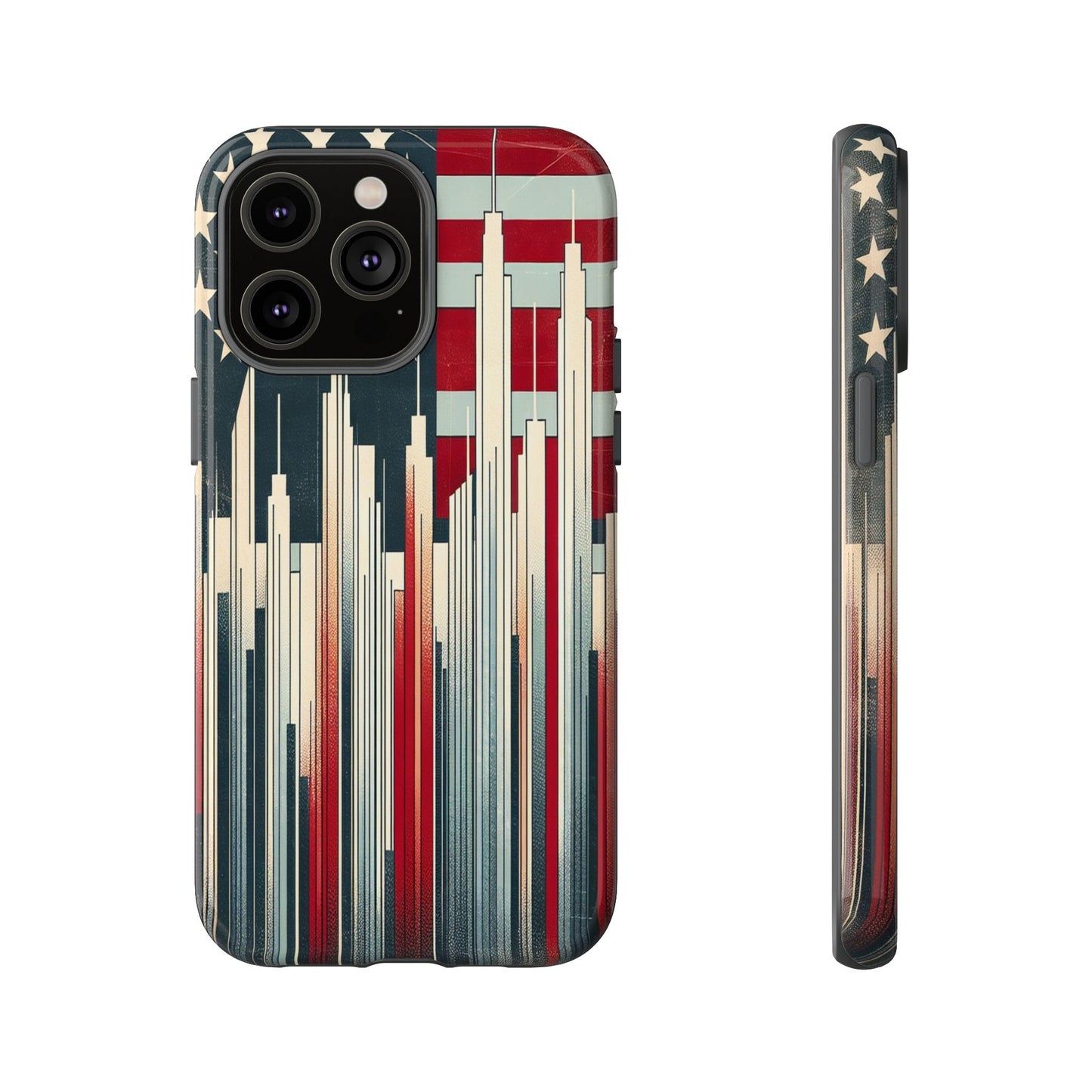 Skyline and Stars Unite - Phone Case