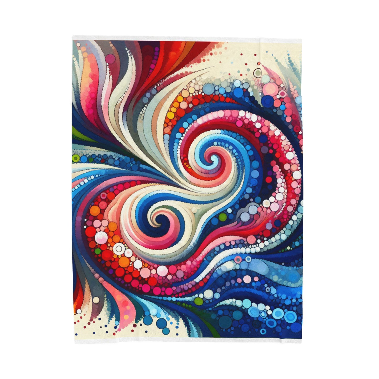 Swirl of Imagination - Plush Blanket