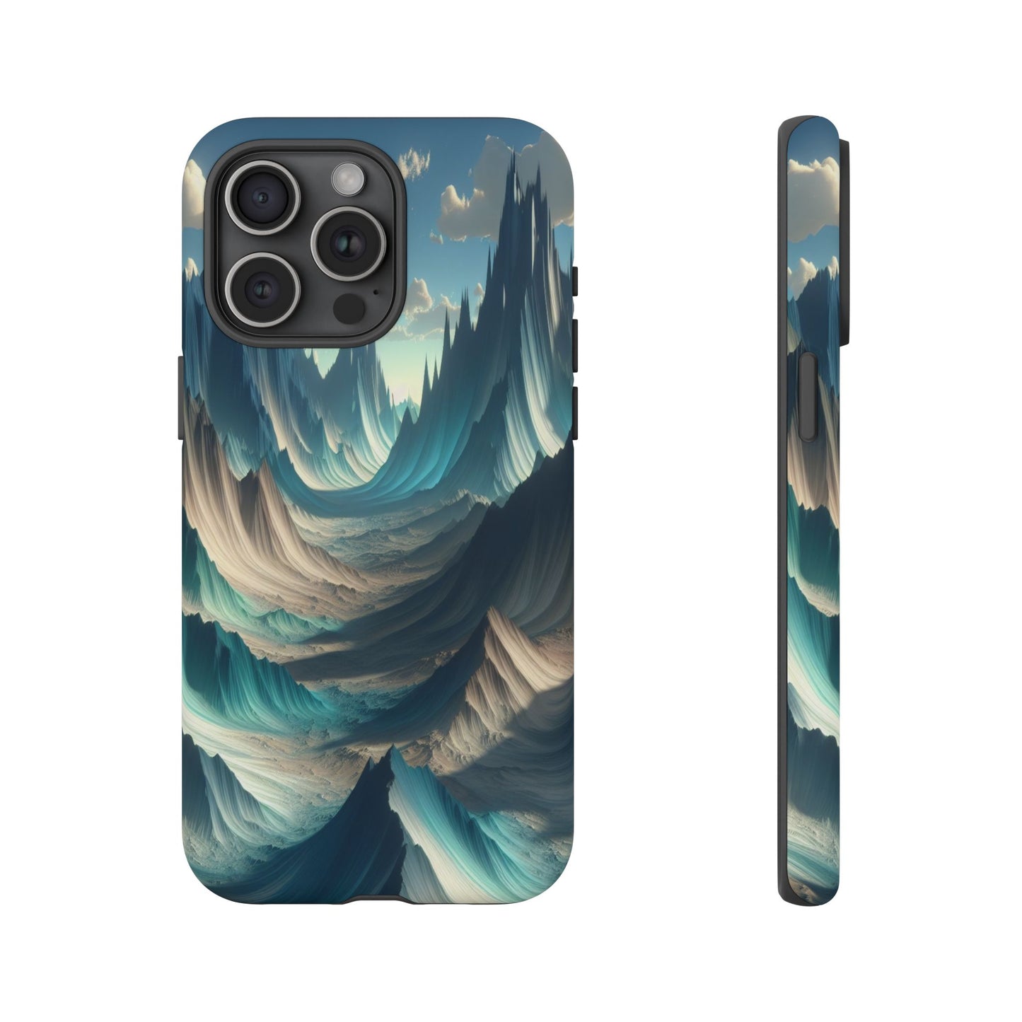 Whispering Peaks of Imagination - Phone Case