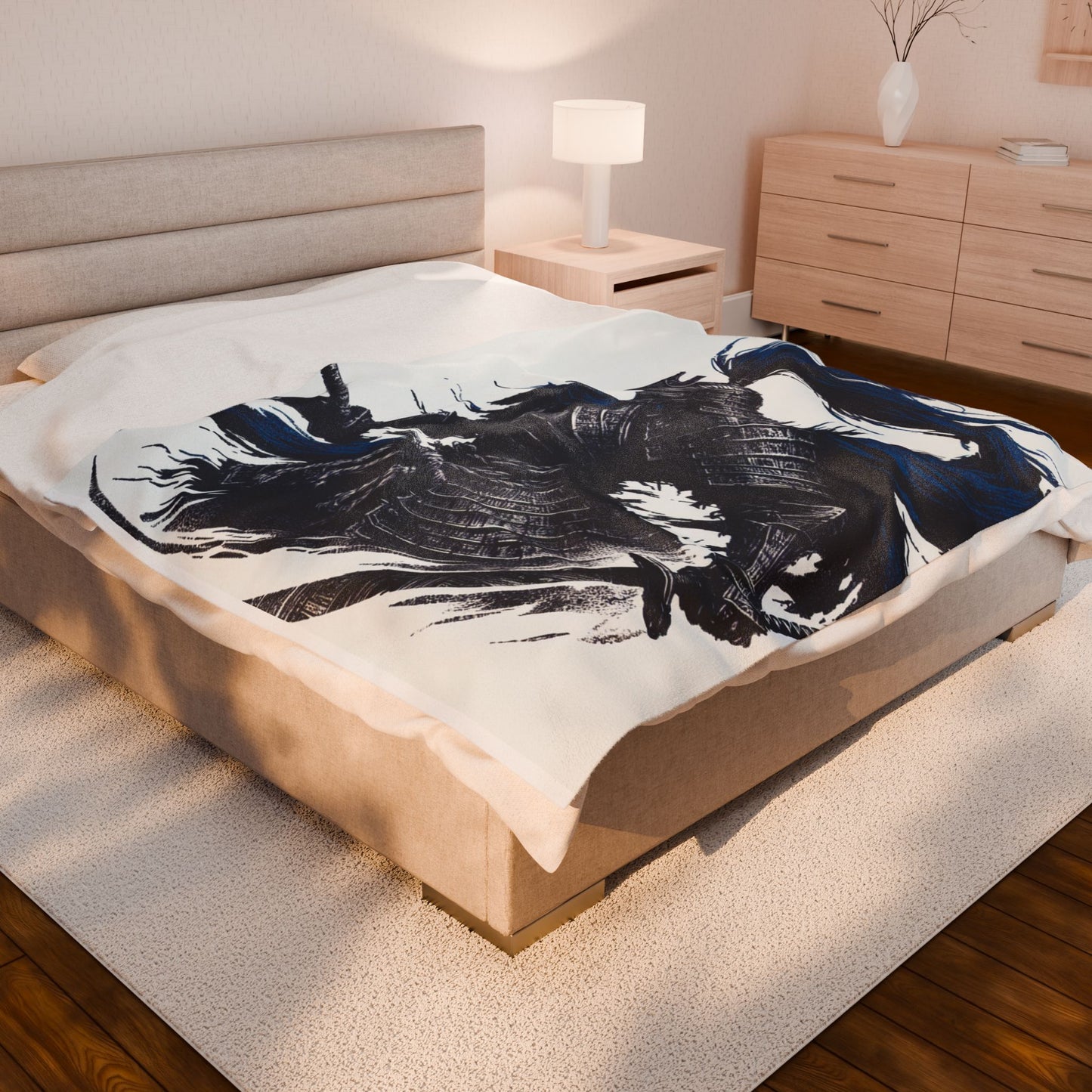 Knight in the Wind - Plush Blanket