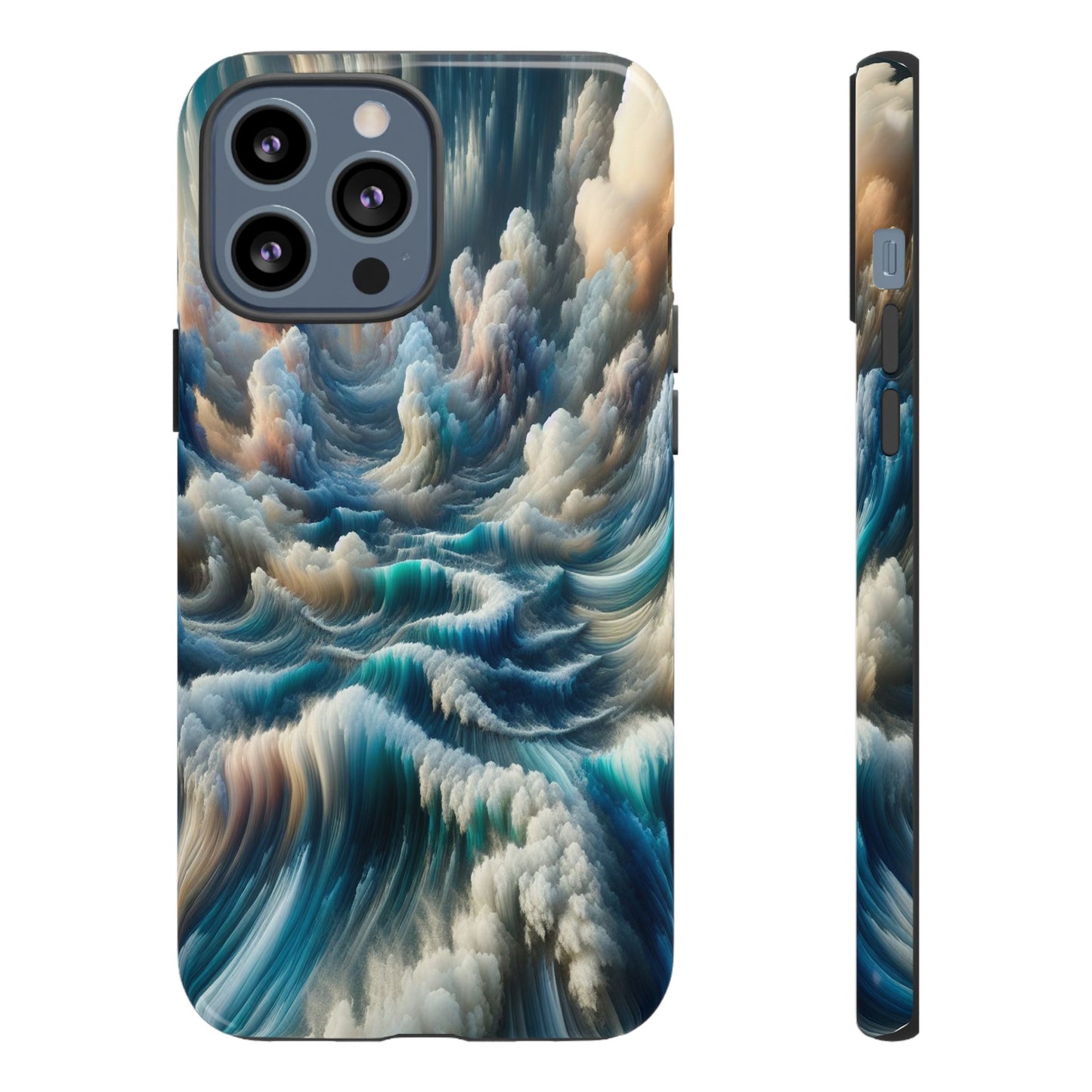Waves of Clouded Light - Phone Case