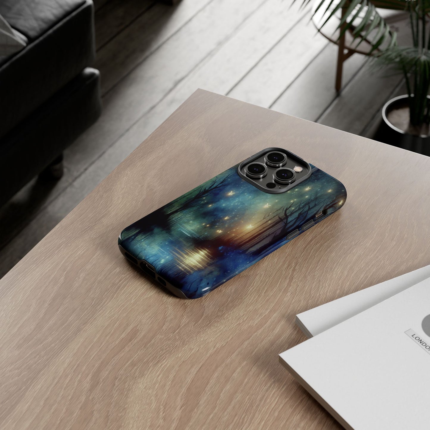 Starlit Fantasy Forest - Phone Case