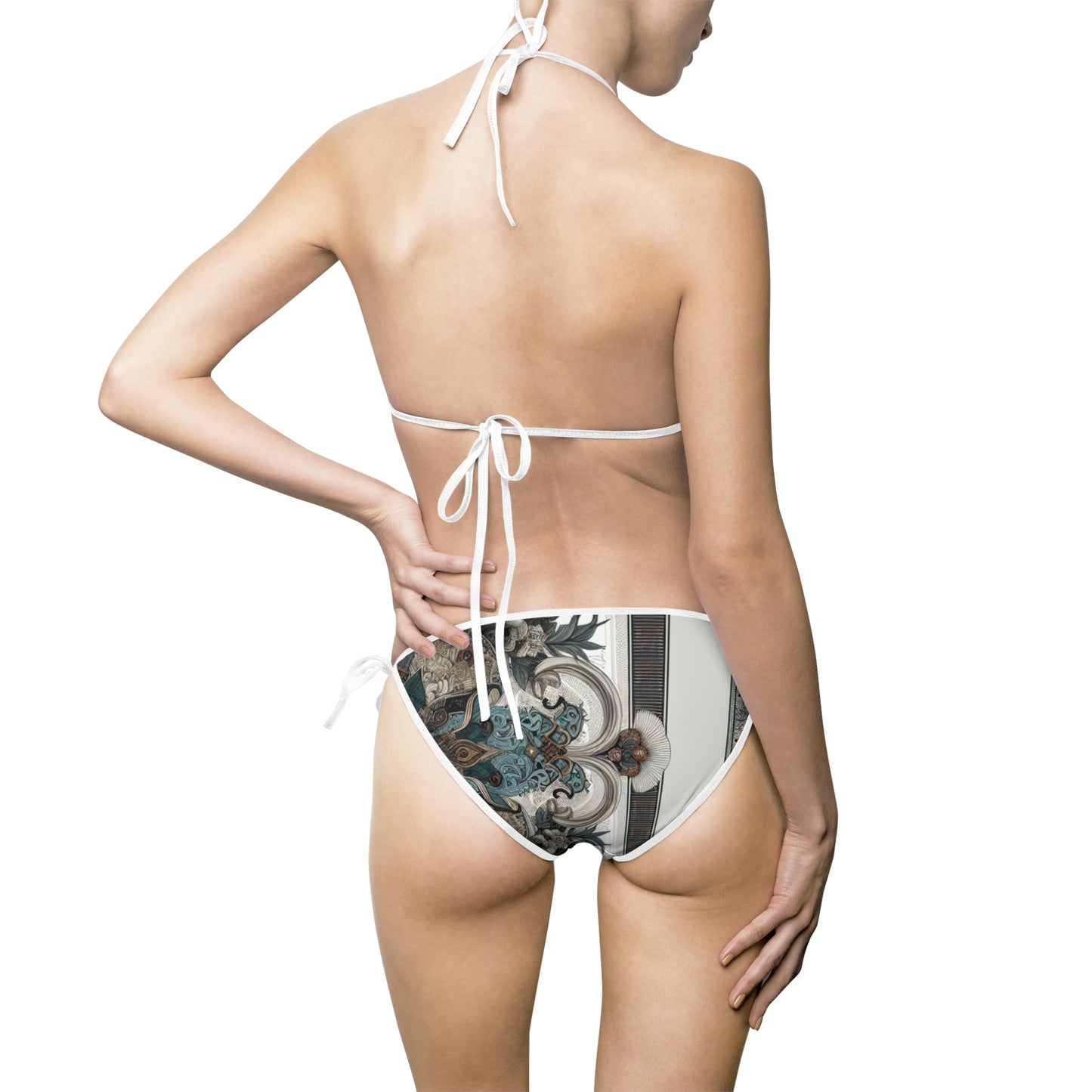 Women's Intricate Traditions and Patterns Bikini Swimsuit