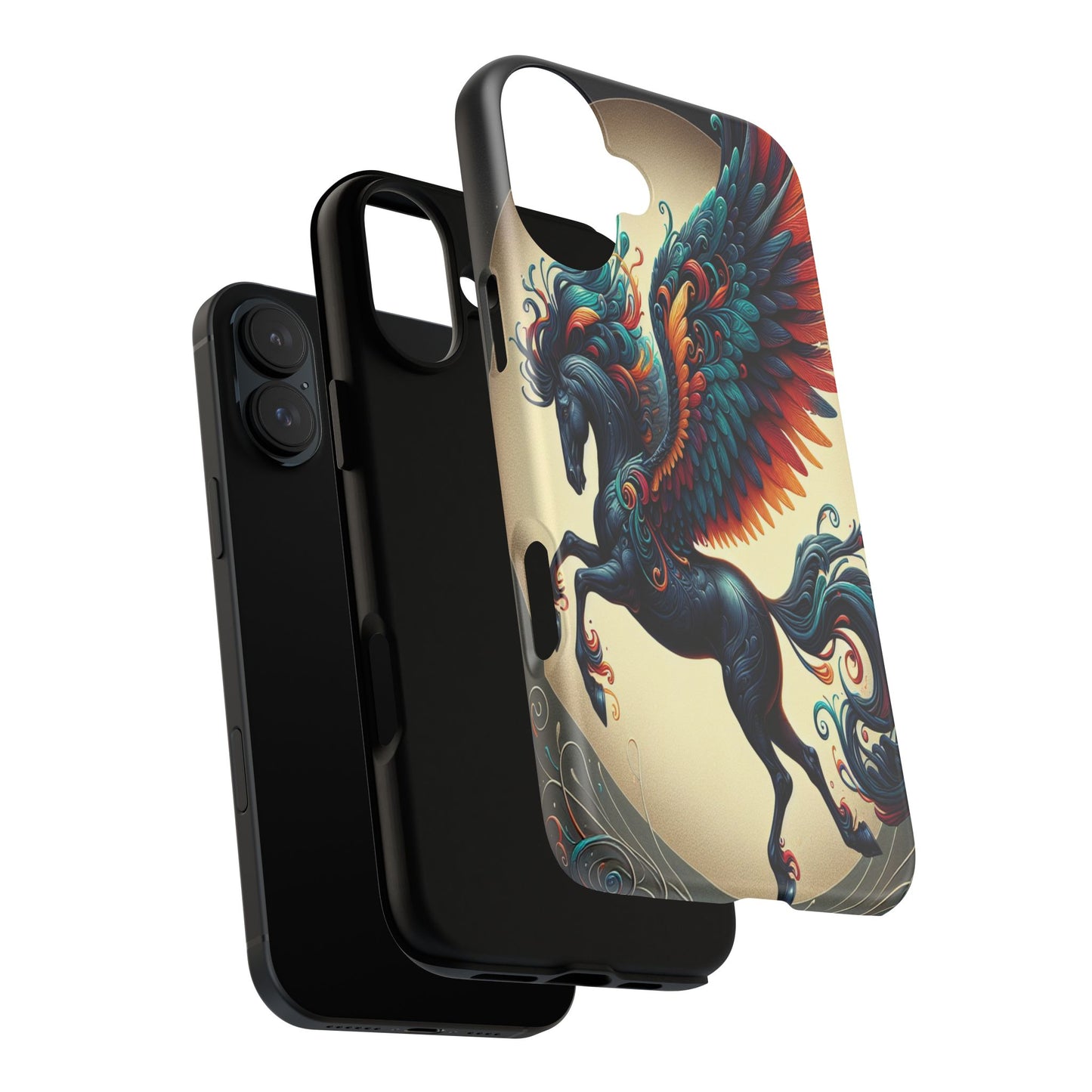 Winged Fantasy in Motion - Phone Case