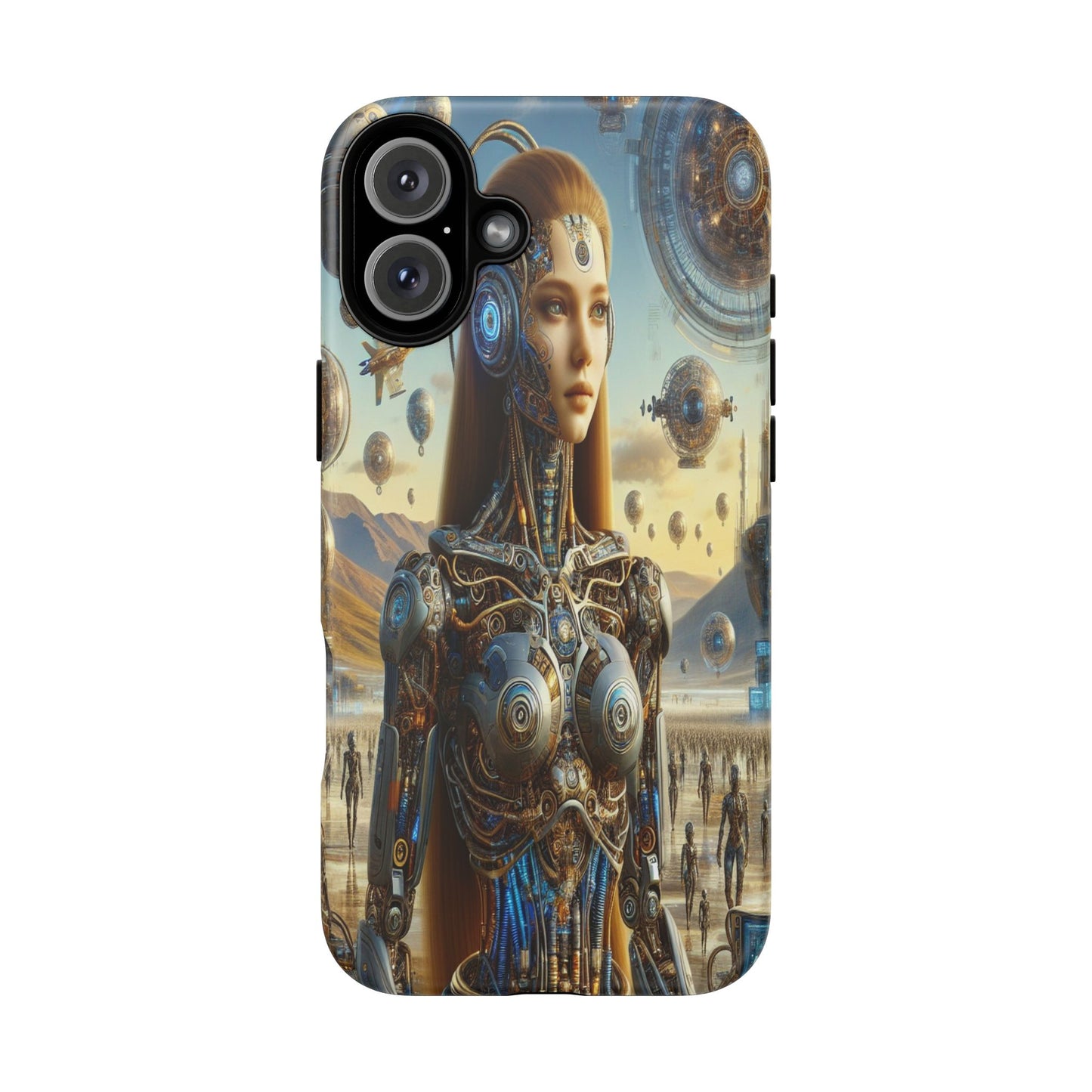 Futuristic Realm of Technology - Phone Case