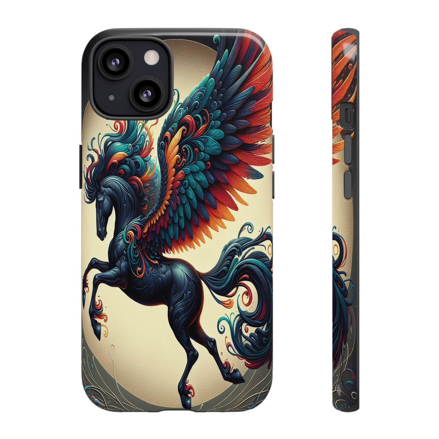 Winged Fantasy in Motion - Phone Case