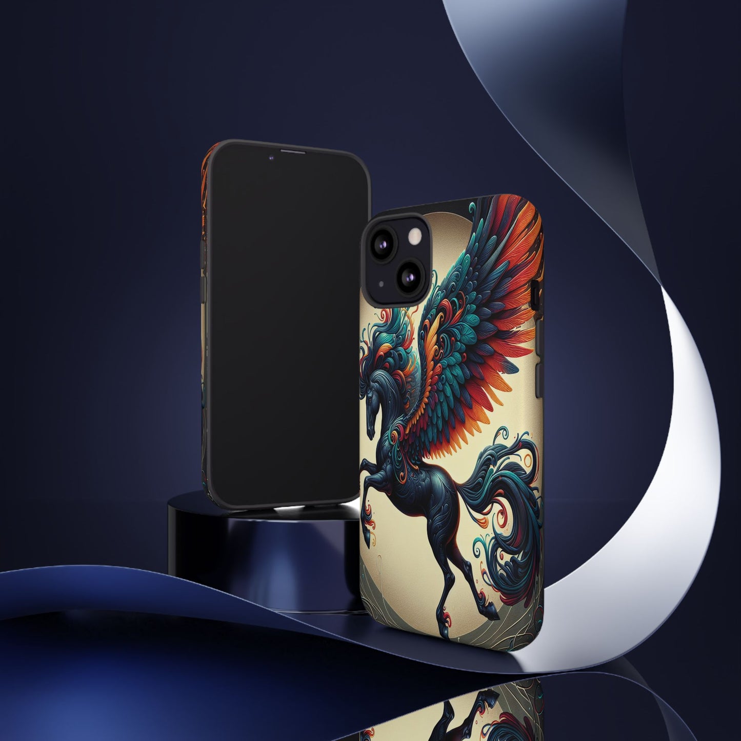 Winged Fantasy in Motion - Phone Case