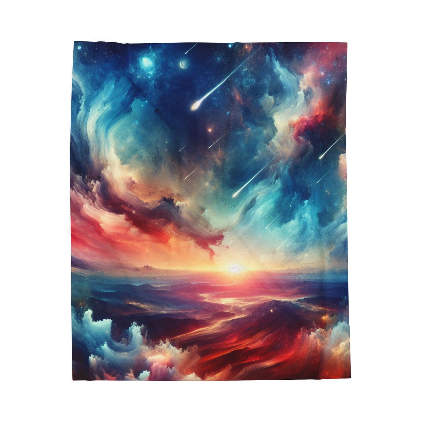 Celestial Rhythms - Plush Blanket