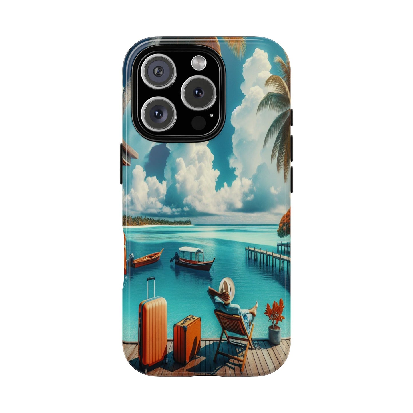Island Escape Oasis - Phone Case