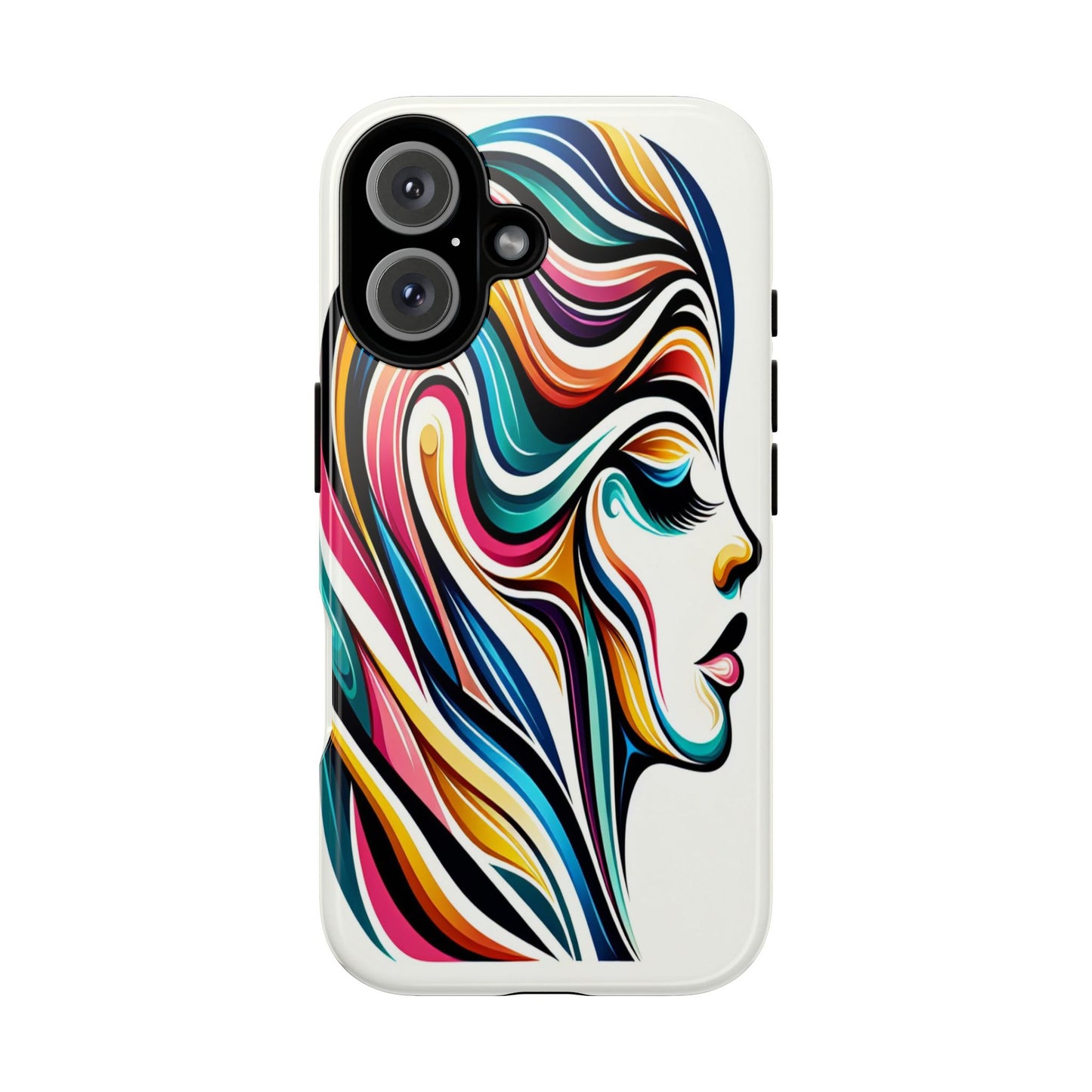 Custom ProtectiveRadiant WhirlsIphone Case Compatible With Iphone 16 15 14 - Phone Cover