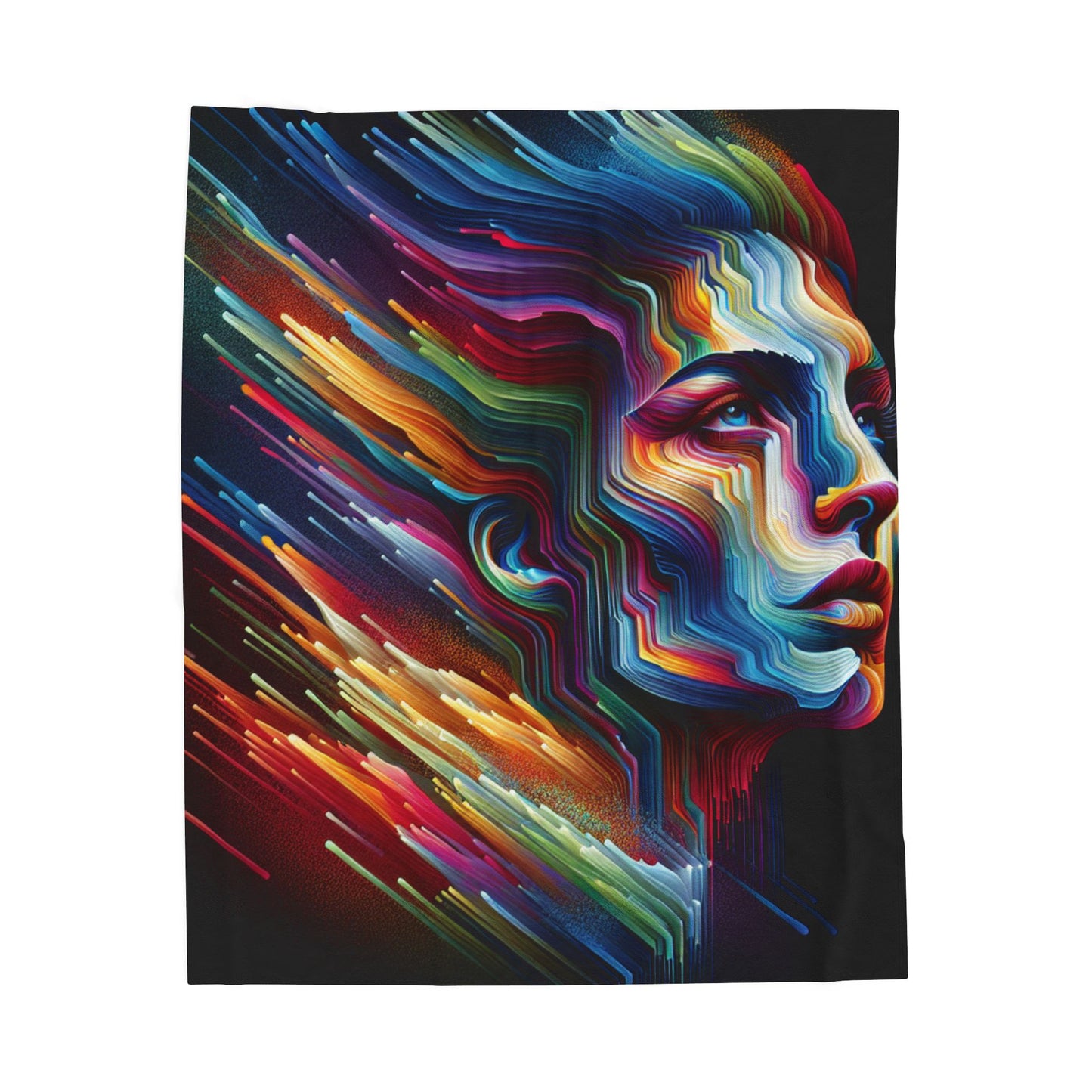 Chromatic Odyssey - Plush Blanket