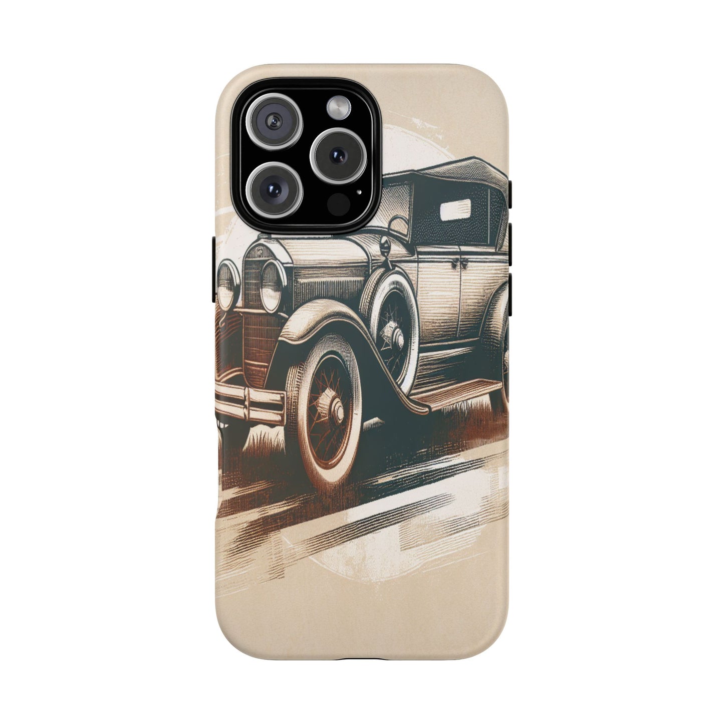Vintage Wheels in Motion - Phone Case