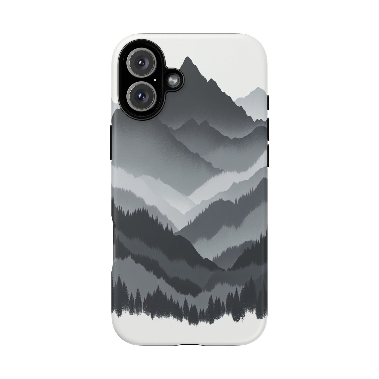 Layers of Misty Peaks - Phone Case