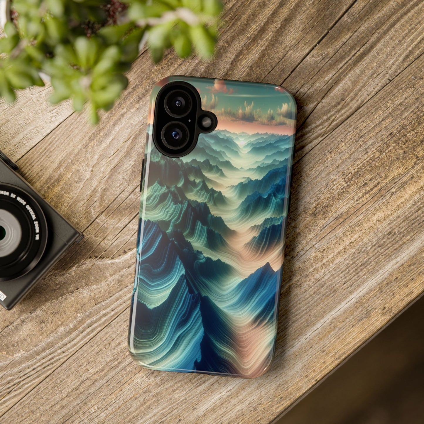 Ethereal Landscapes of Tranquility - Phone Case