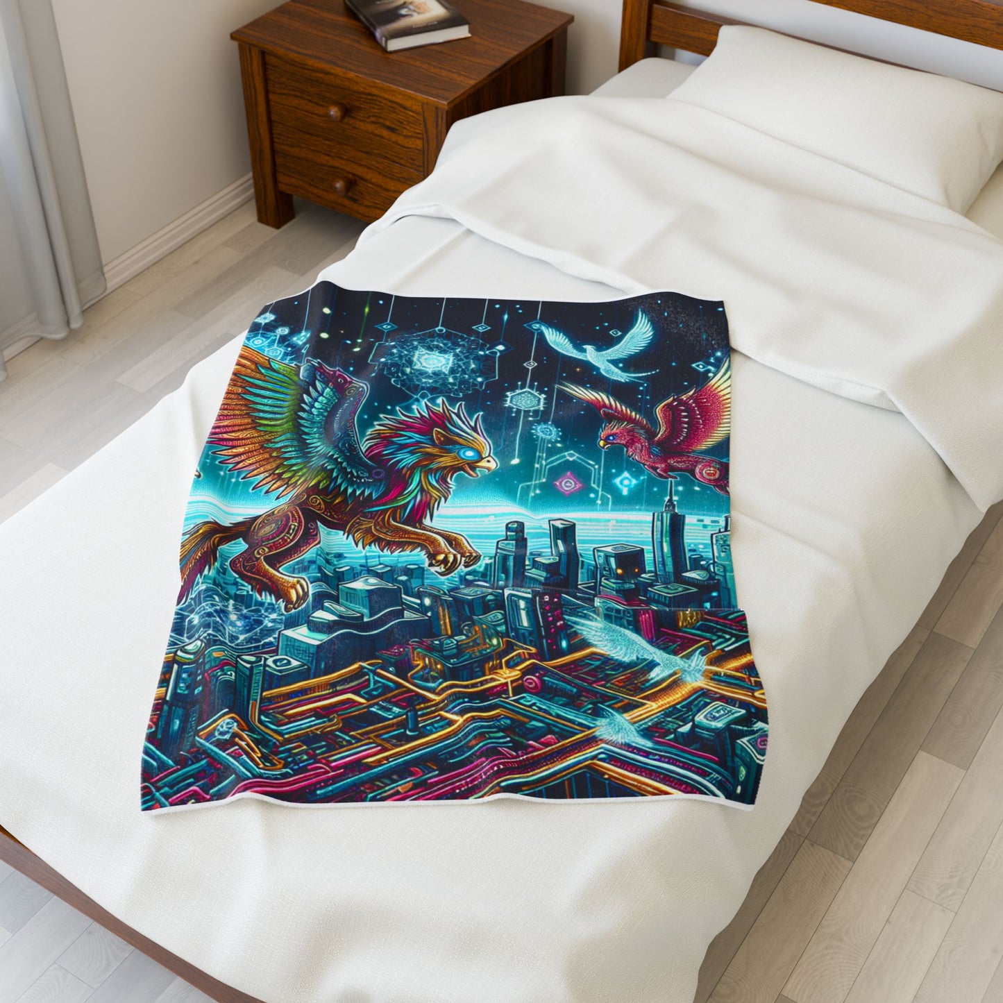 Flight of Imagination - Plush Blanket