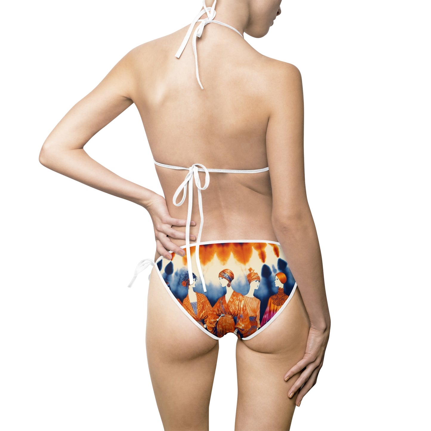 Women's Retro Tie Dye Reverie Bikini Swimsuit