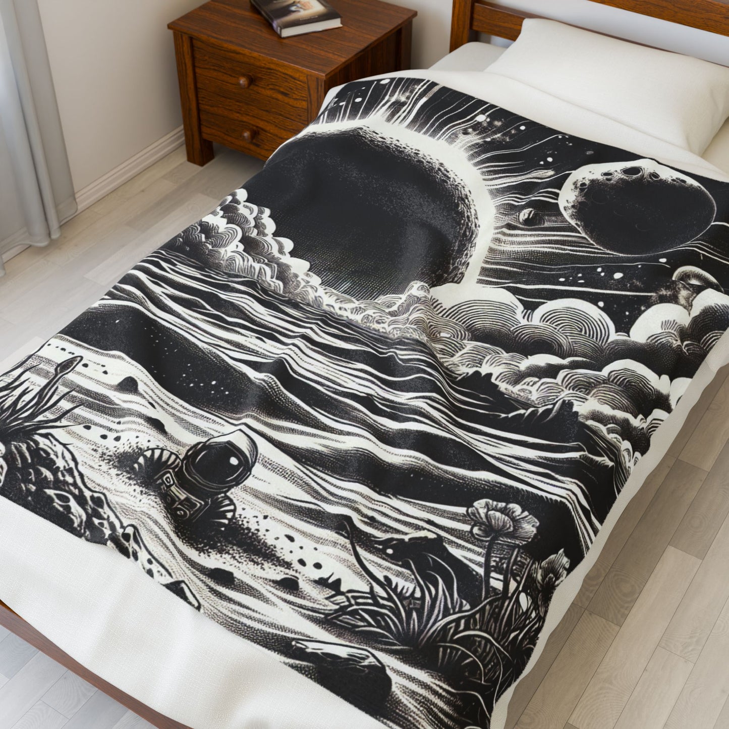 Cosmic Odyssey - Plush Blanket