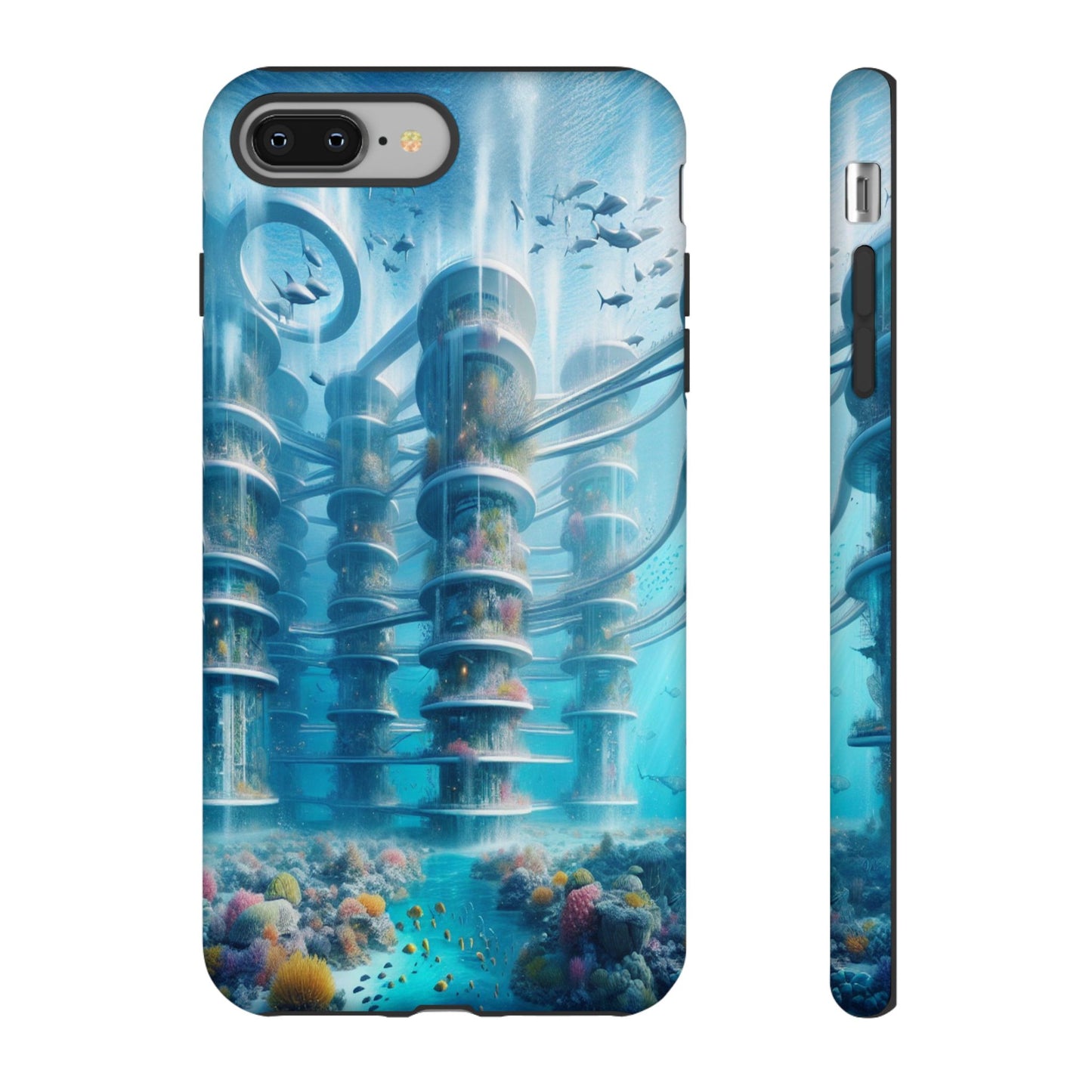 Custom ProtectiveUnderwater Oasis OdysseyIphone Case Compatible With Iphone 16 15 14 - Phone Cover