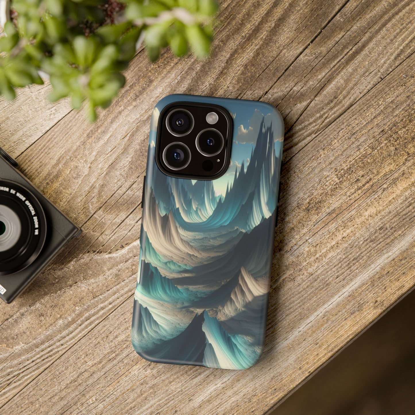 Whispering Peaks of Imagination - Phone Case