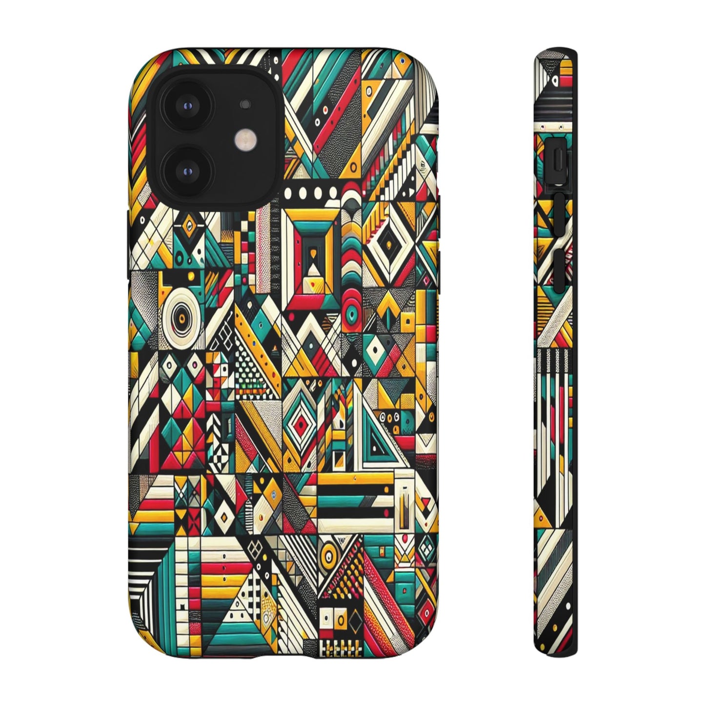 Custom ProtectiveGeometric KaleidoscopeIphone Case Compatible With Iphone 16 15 14 - Phone Cover
