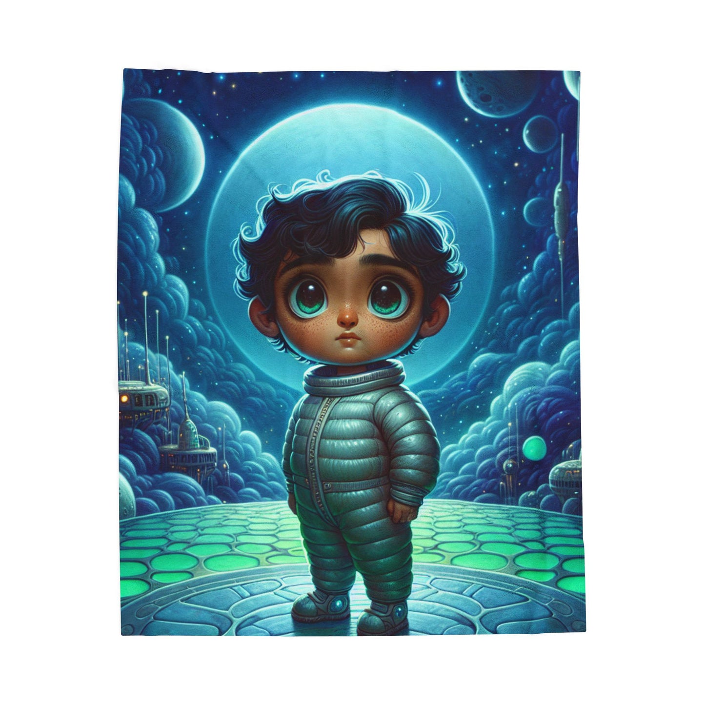 Interstellar Child Odyssey- Plush Blanket