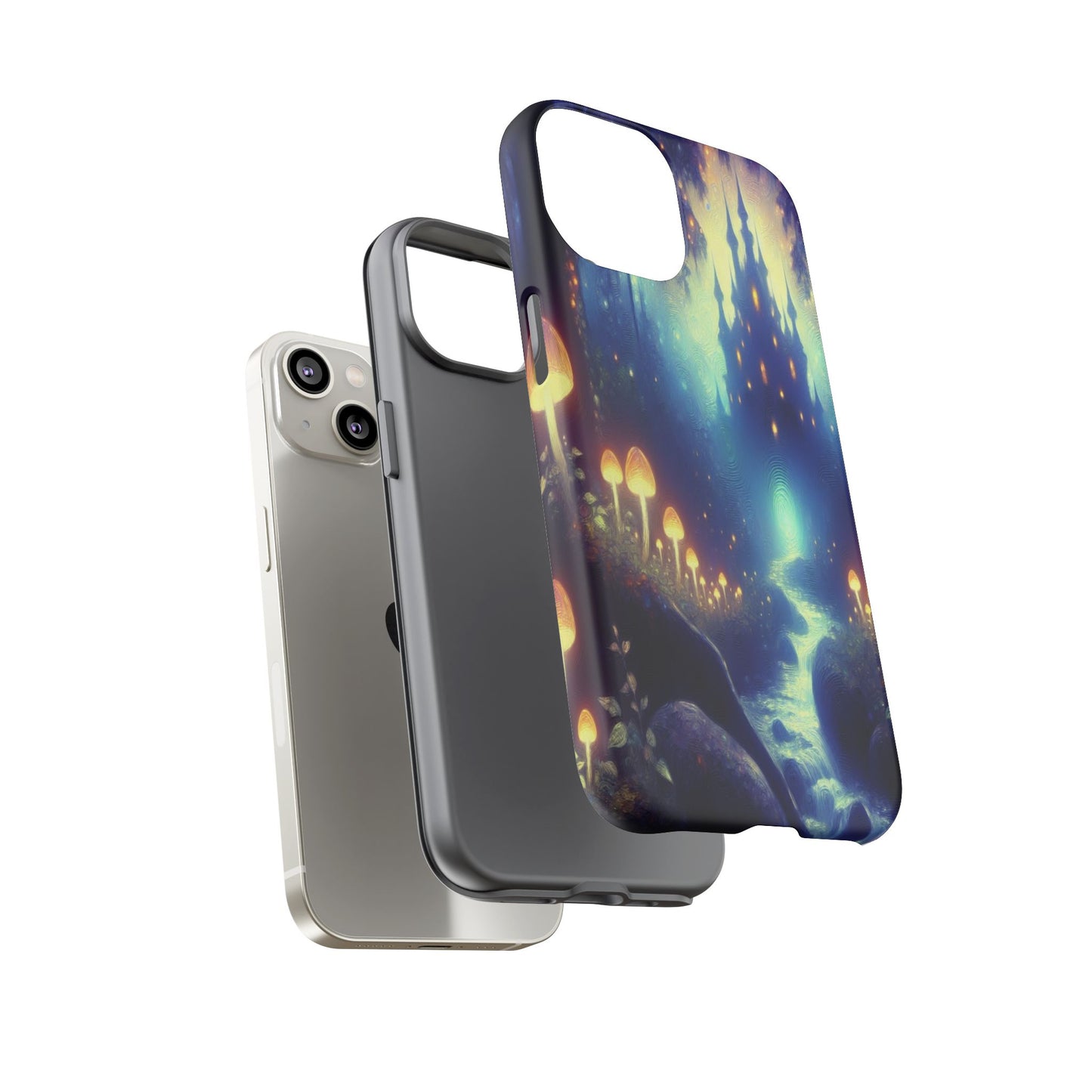 The Luminous Forest Path - Phone Case