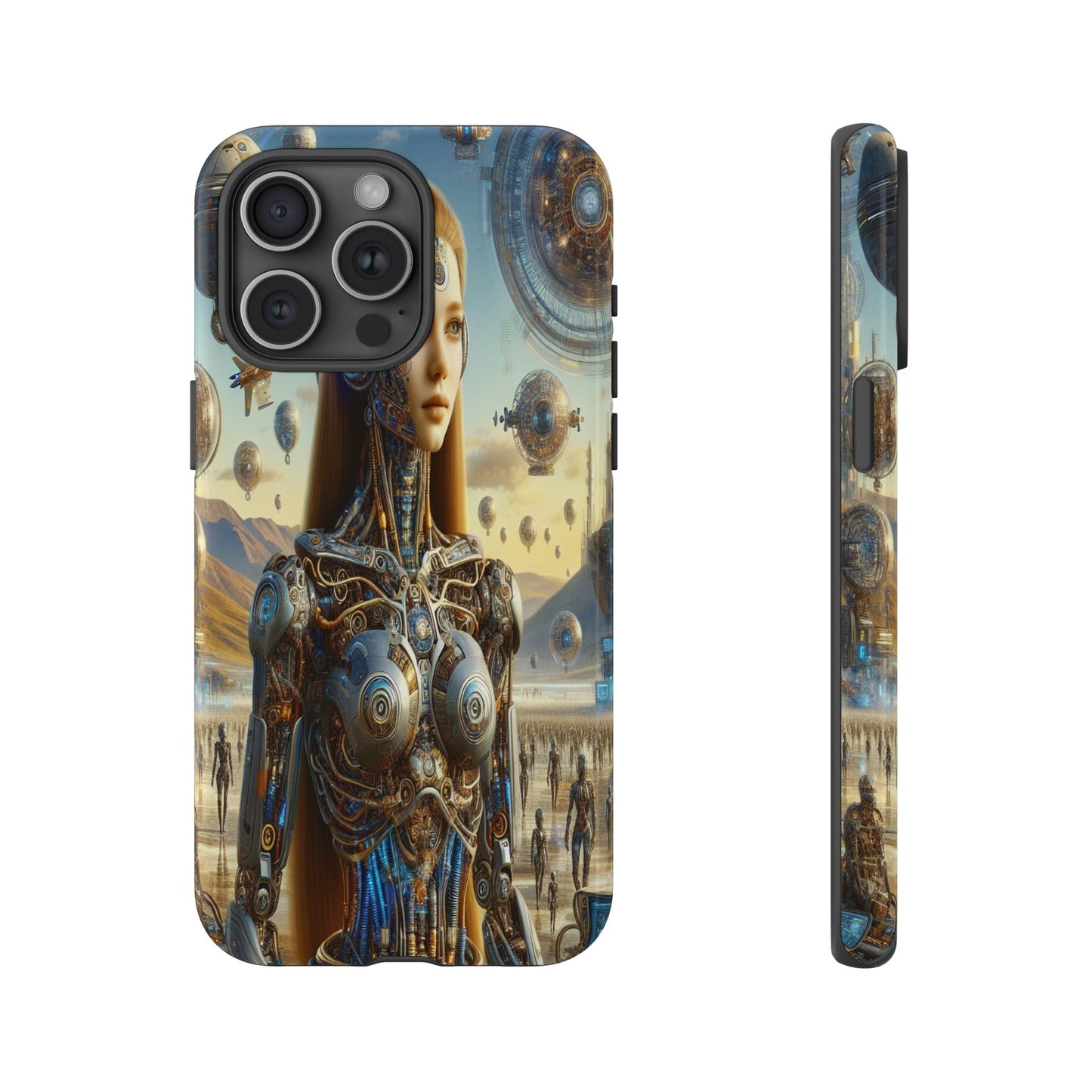 Futuristic Realm of Technology - Phone Case