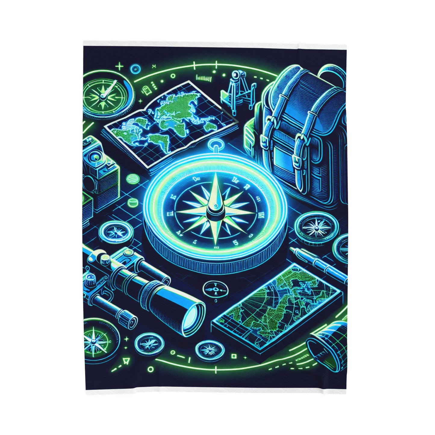 Navigator's Toolbox - Plush Blanket