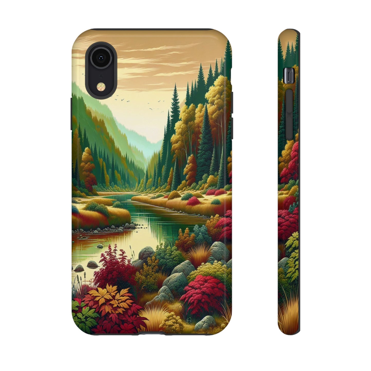 Custom ProtectiveWhispers of NatureIphone Case Compatible With Iphone 16 15 14 - Phone Cover