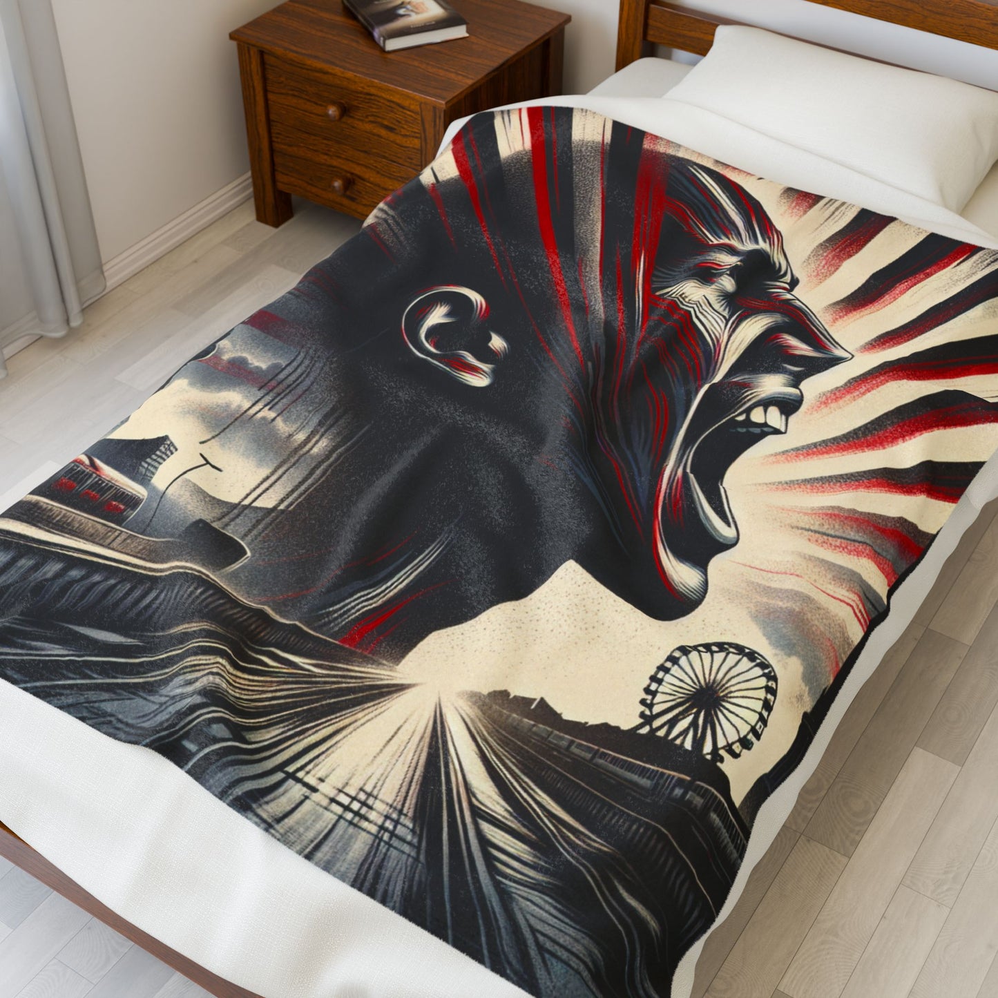 Exuberant Echoes - Plush Blanket