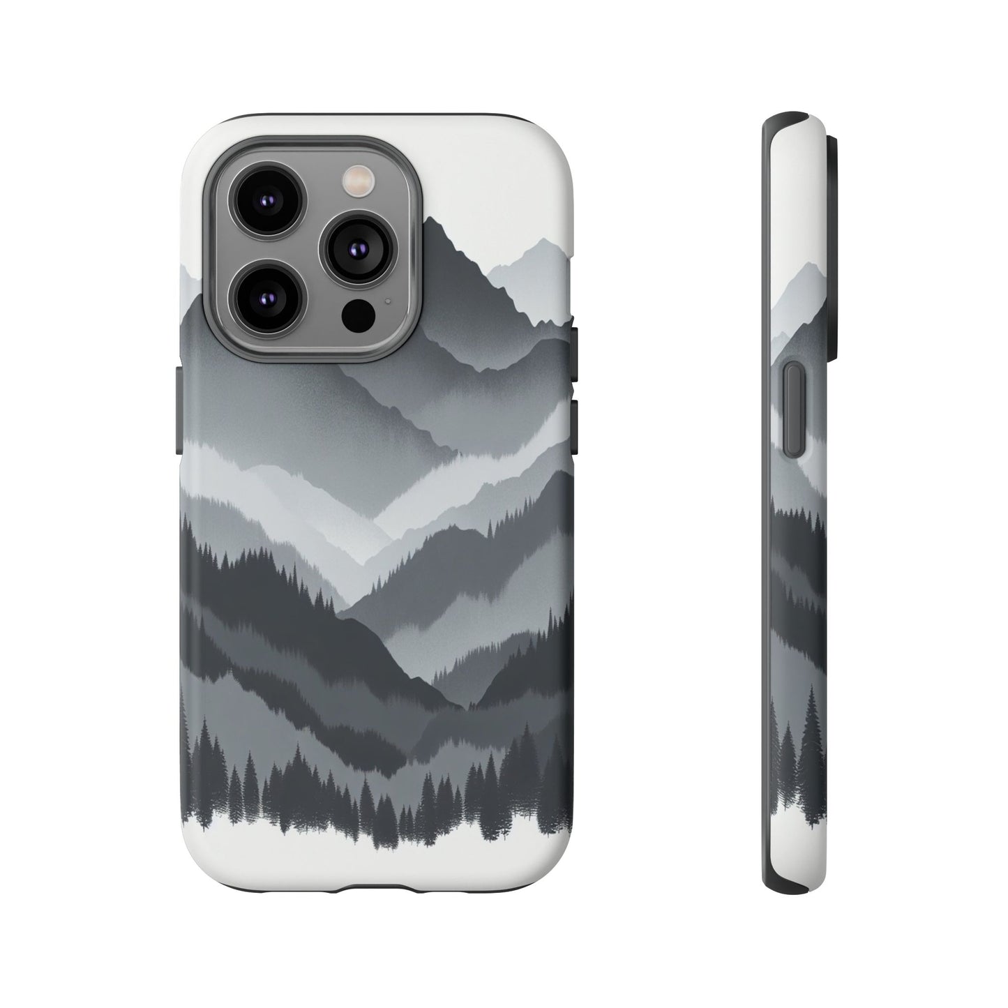 Layers of Misty Peaks - Phone Case