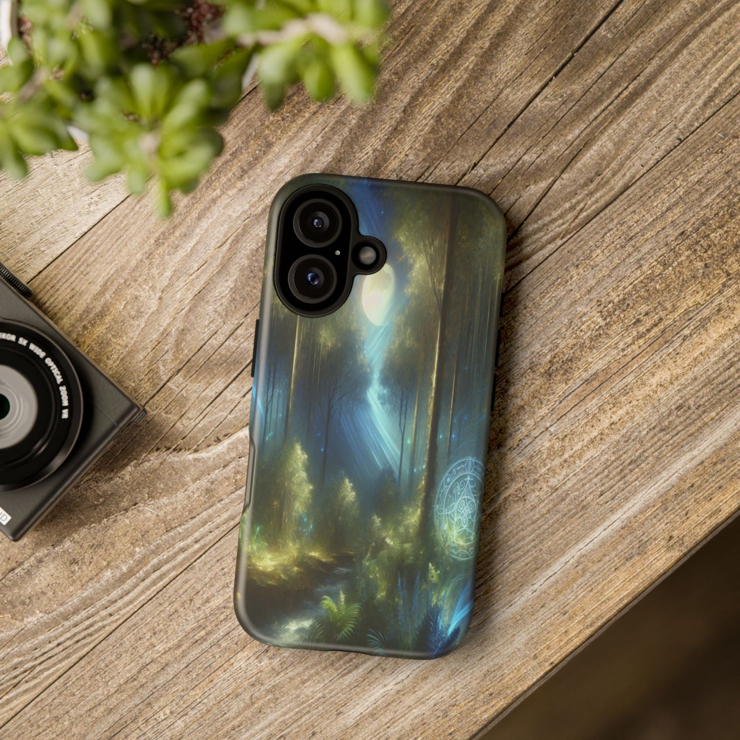 Mystical Forest Light - Phone Case
