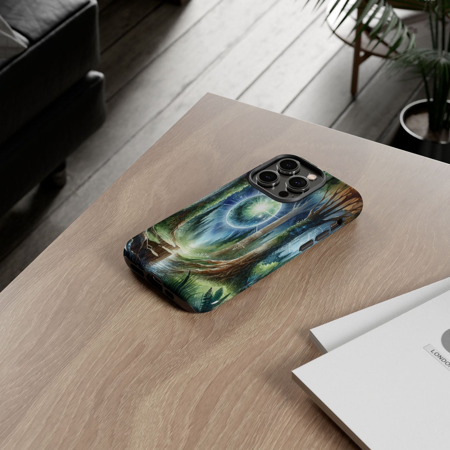 Celestial Forest Vista - Phone Case